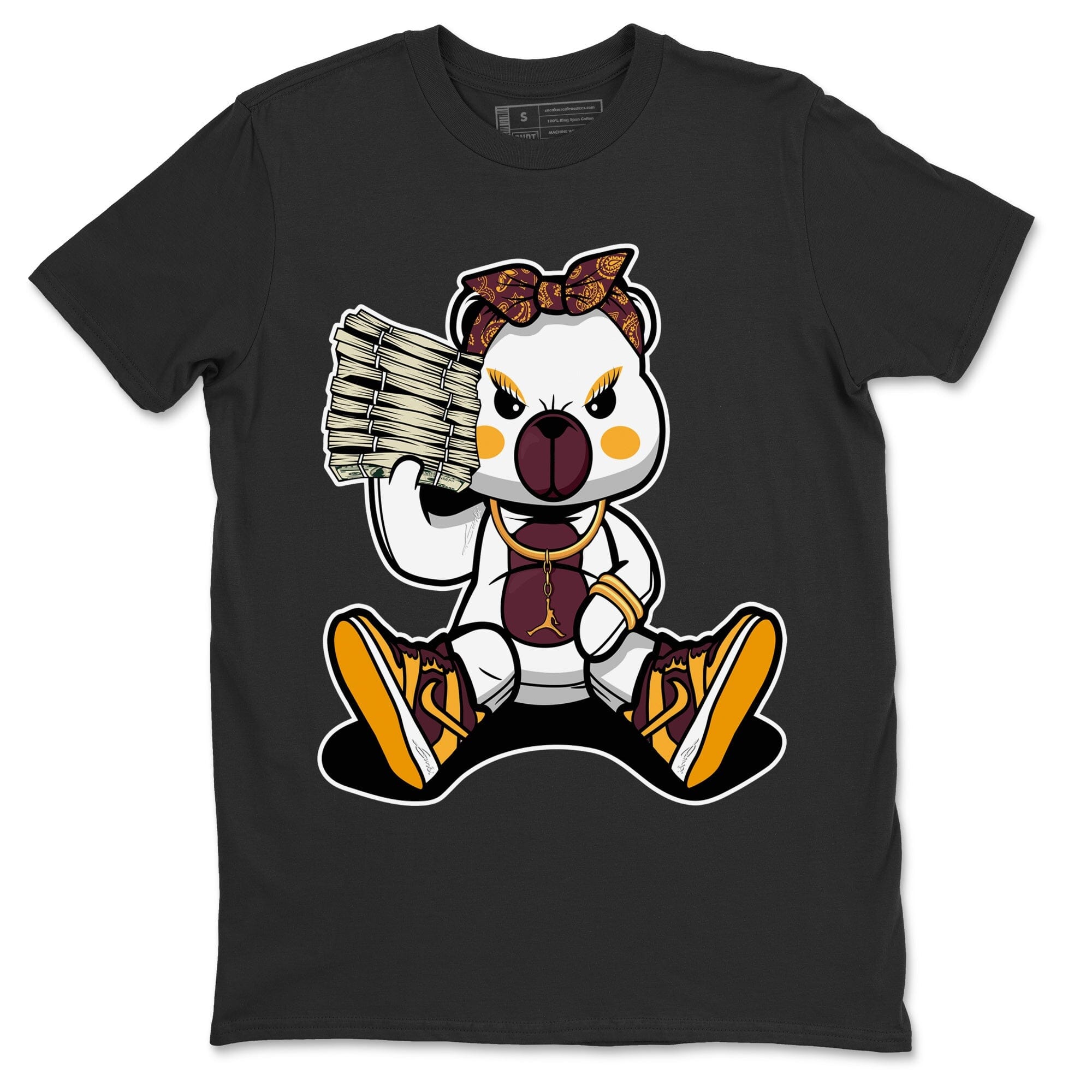 Dunk Arizona State Sneaker Match Tees Bad Baby Bear Sneaker Tees Dunk Arizona State Jordan to match sneaker T-Shirt Crew Neck Shirts