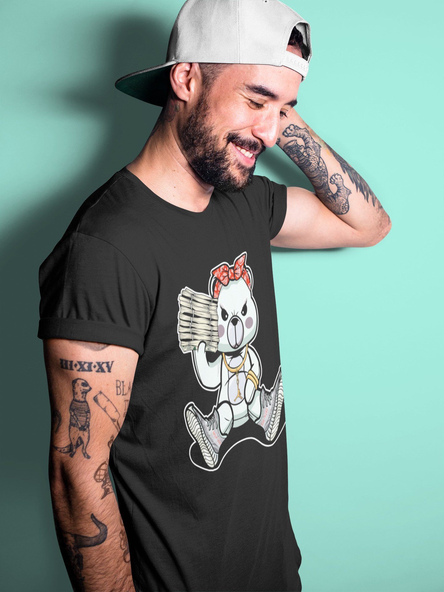 Yeezy 350 Blue Tint Shirt To Match Jordans Bad Baby Bear Sneaker Tees Yeezy 350 Blue Tint Drip Gear Zone Sneaker Matching Clothing Unisex Shirts