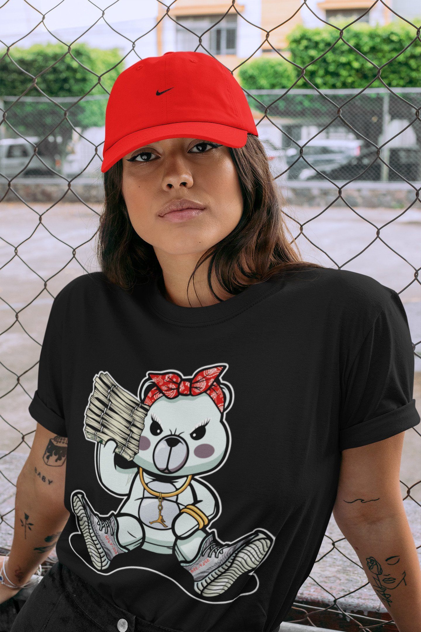 Yeezy 350 Blue Tint Shirt To Match Jordans Bad Baby Bear Sneaker Tees Yeezy 350 Blue Tint Drip Gear Zone Sneaker Matching Clothing Unisex Shirts