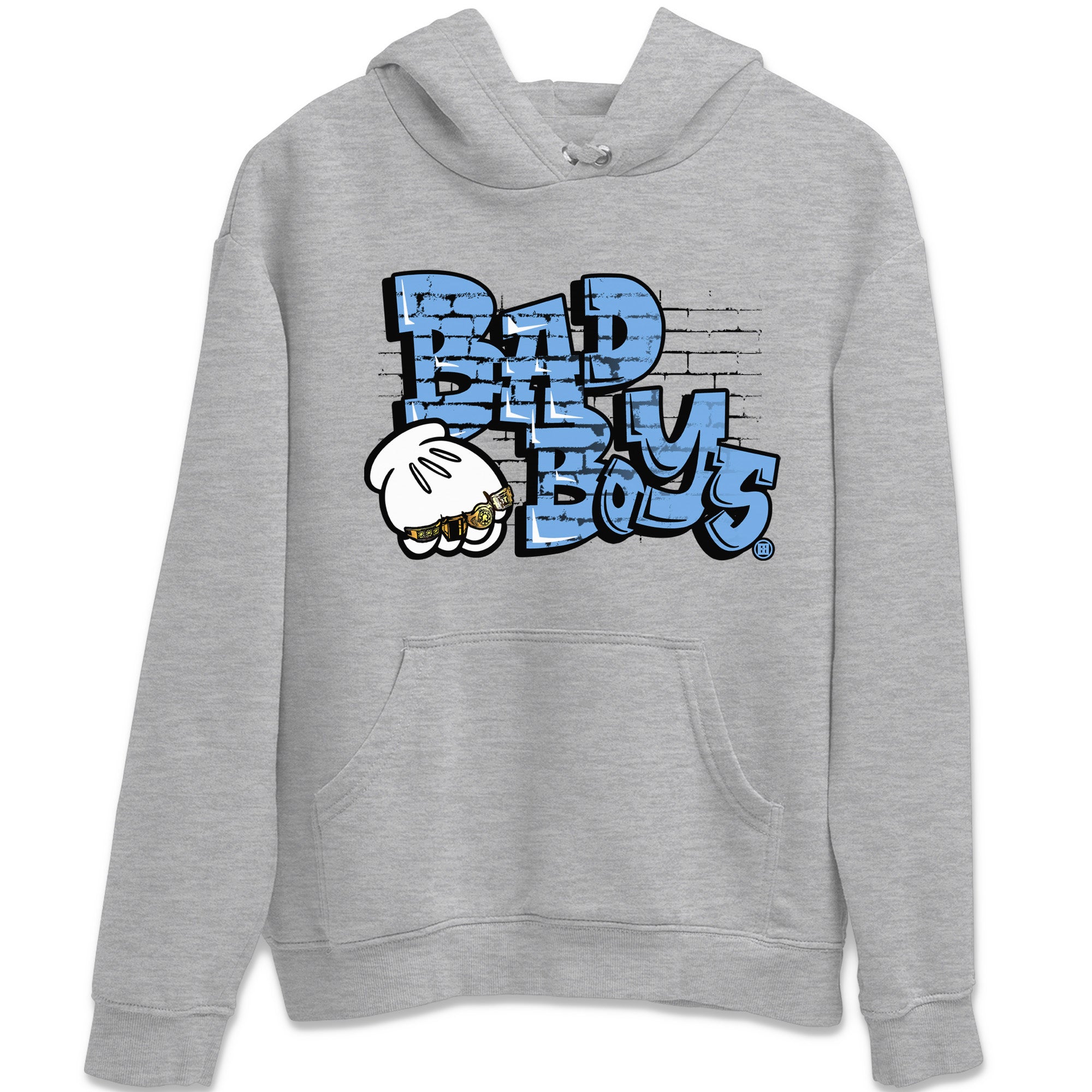 Air Jordan 1 Retro High OG UNC Toe Shirt to match Jordans Bad Boys Streetwear Sneaker Shirt Air Jordan 1 High OG UNC Toe Drip Gear Zone Sneaker Matching Clothing Crew Neck T-Shirts Heather Grey 2