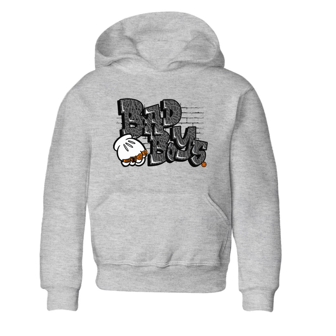 Jordan 3 Retro Fear AJ3 Grey shirt to match jordans Bad Boys sneaker tees Air Jordan 3 Fear Drip Gear Zone Baby Toddler Heather Grey 2 T-Shirt
