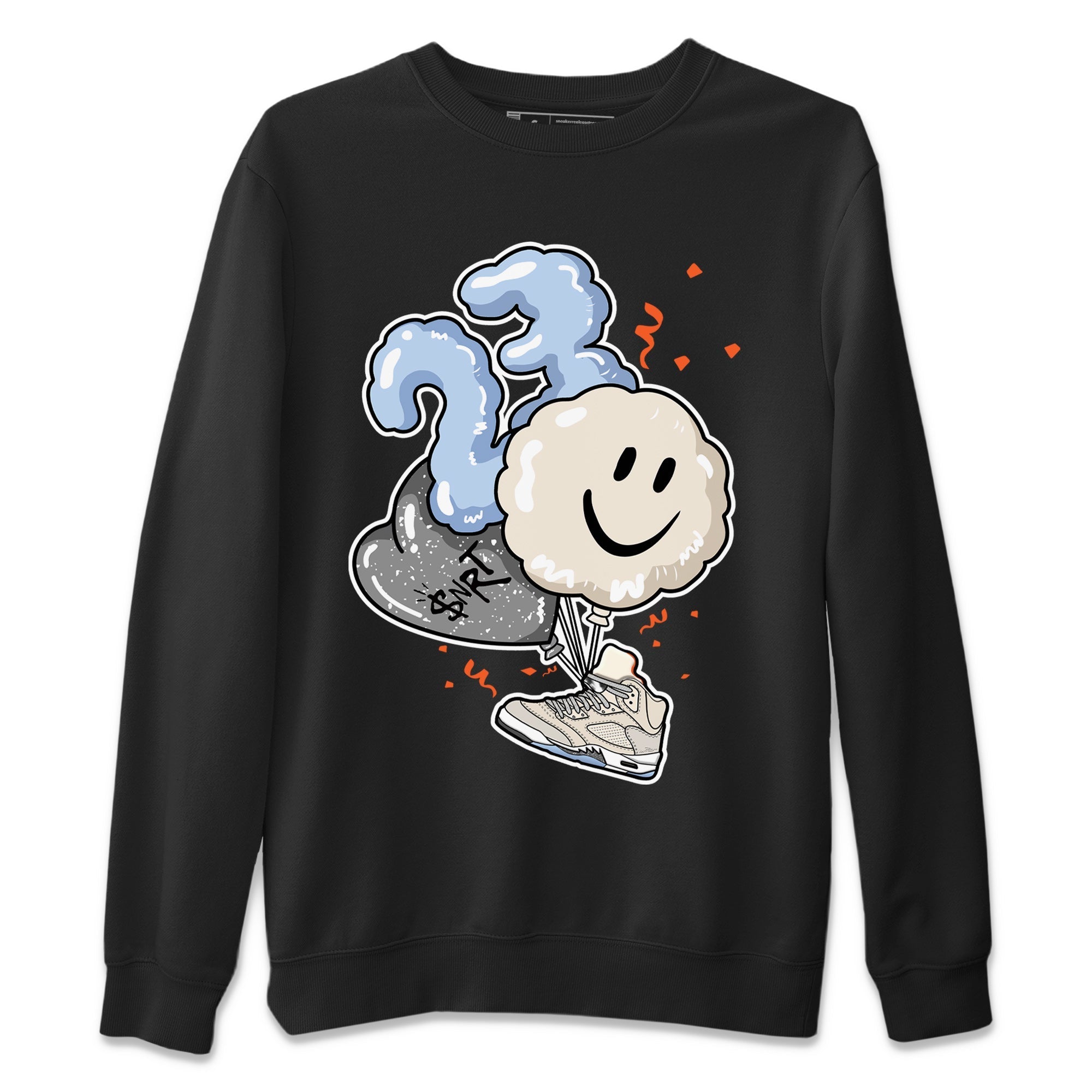 Air Jordan 5 Craft Sneaker Match Tees Balloon Streetwear Sneaker Shirt Air Jordan 5 Craft Tee Unisex Shirts Black 2