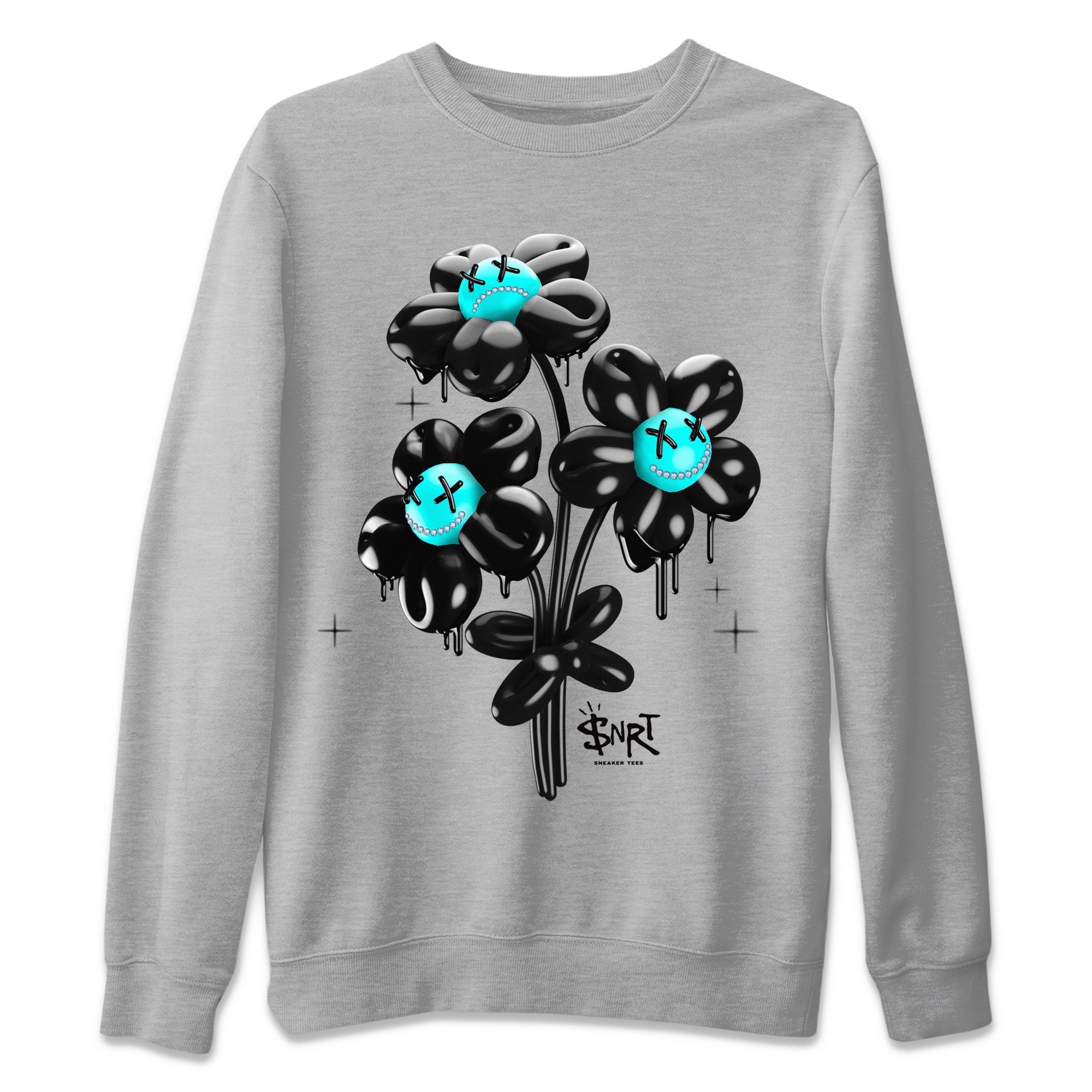 Air Force 1 Tiffany Sneaker Tees Drip Gear Zone balloon bouquet Sneaker Tees Air Force 1 Low x Tiffany & Co Shirt Unisex Shirts Heather Grey 2