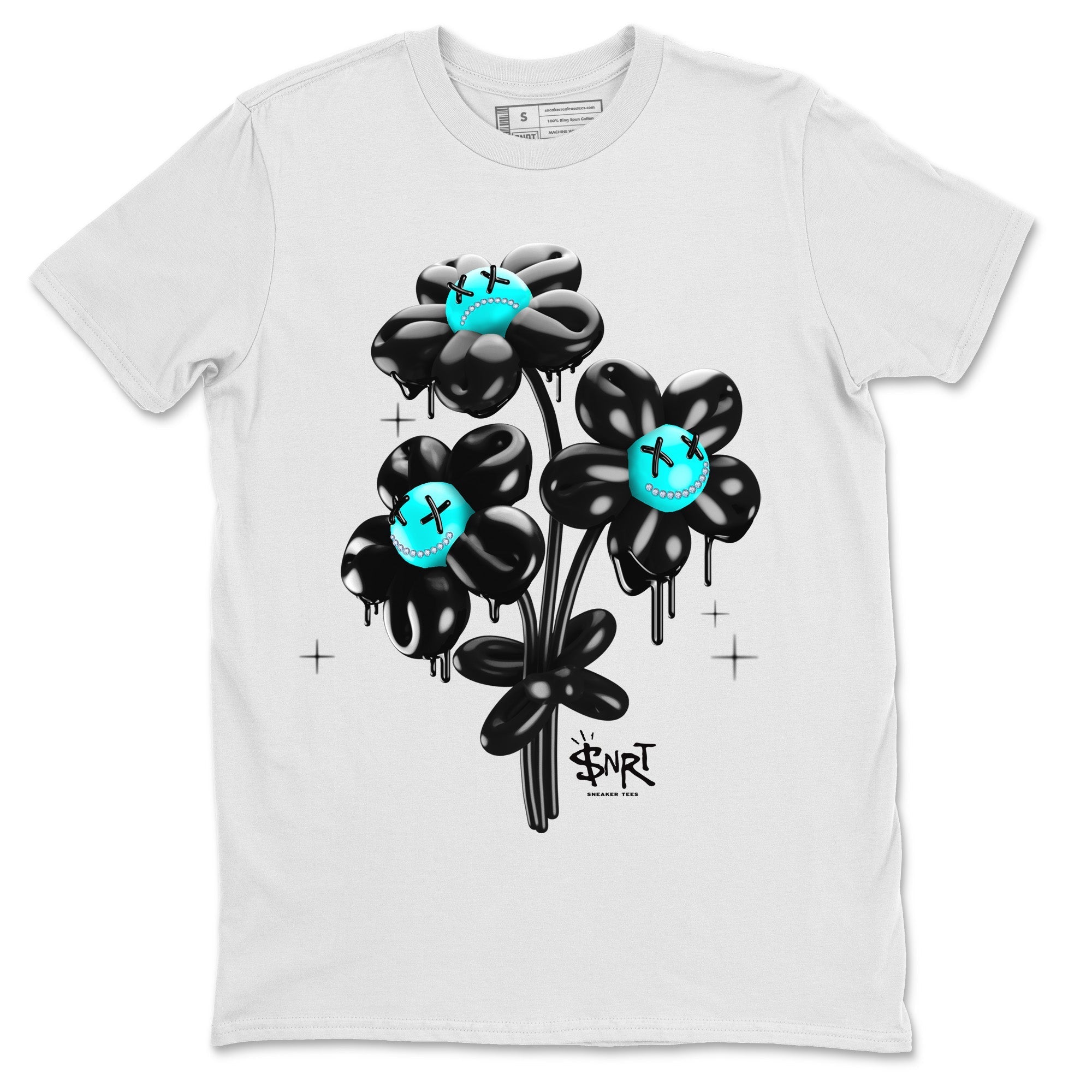 Air Force 1 Tiffany Sneaker Tees Drip Gear Zone balloon bouquet Sneaker Tees Air Force 1 Low x Tiffany & Co Shirt Unisex Shirts White 2