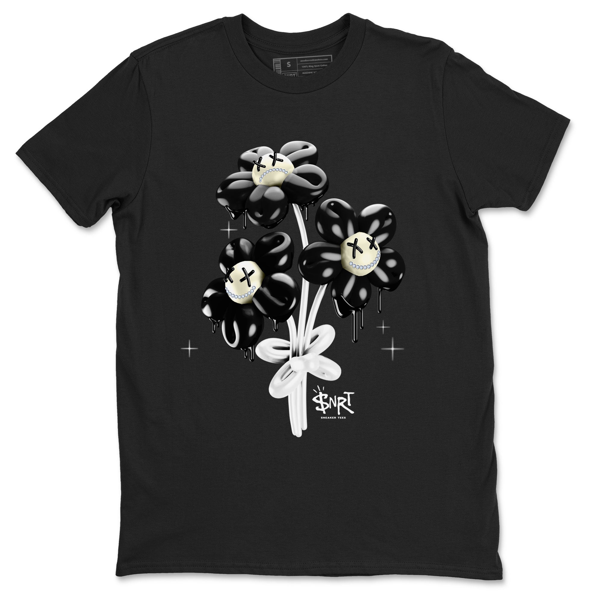 11s Gratitude shirt to match jordans Balloon Bouquet sneaker tees Air Jordan 11 Retro Gratitude Drip Gear Zone Streetwear Casual Fit Black 2 T-Shirt