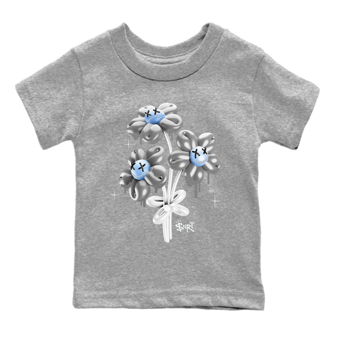 Air Jordan 11 White Cement Sneaker Tees Drip Gear Zone balloon bouquet Sneaker Tees Air Jordan 11 Cement Grey Shirt Kids Shirts Heather Grey 2