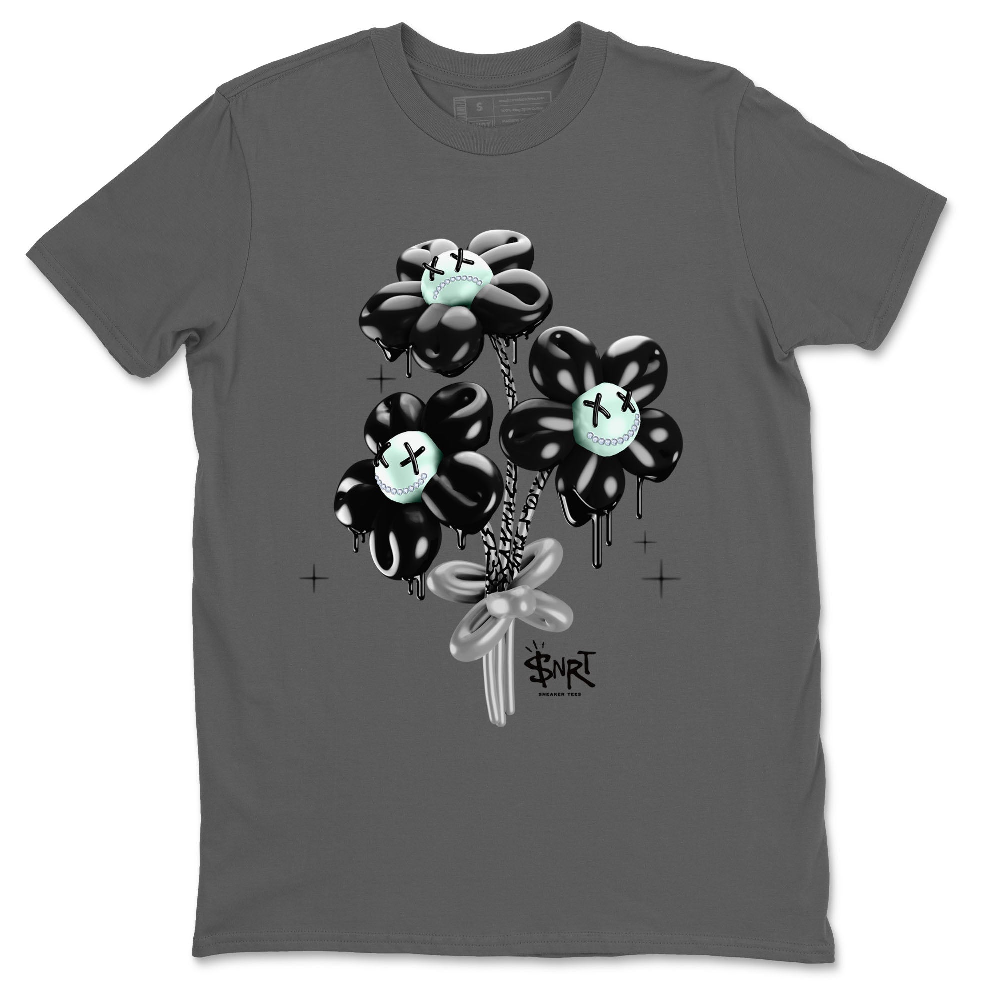 3s Green Glow shirt to match jordans Balloon Bouquet sneaker tees Air Jordan 3 Green Glow Drip Gear Zone unisex cotton Cool Grey 2 crew neck shirt