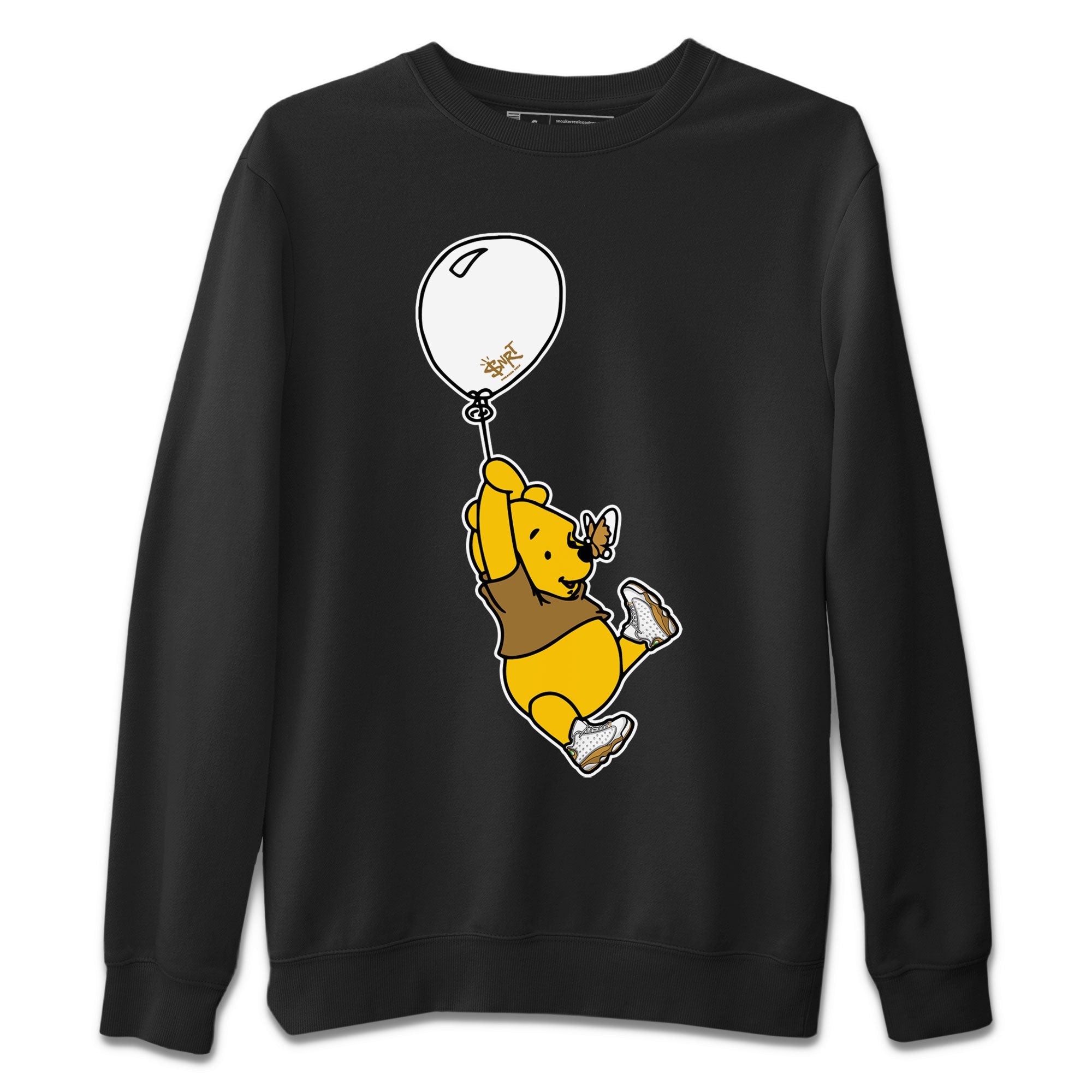 Air Jordan 13 Wheat shirt to match jordans Balloon Ride Streetwear Sneaker Shirt 13s Wheat Drip Gear Zone Sneaker Matching Clothing Unisex Black 2 T-Shirt