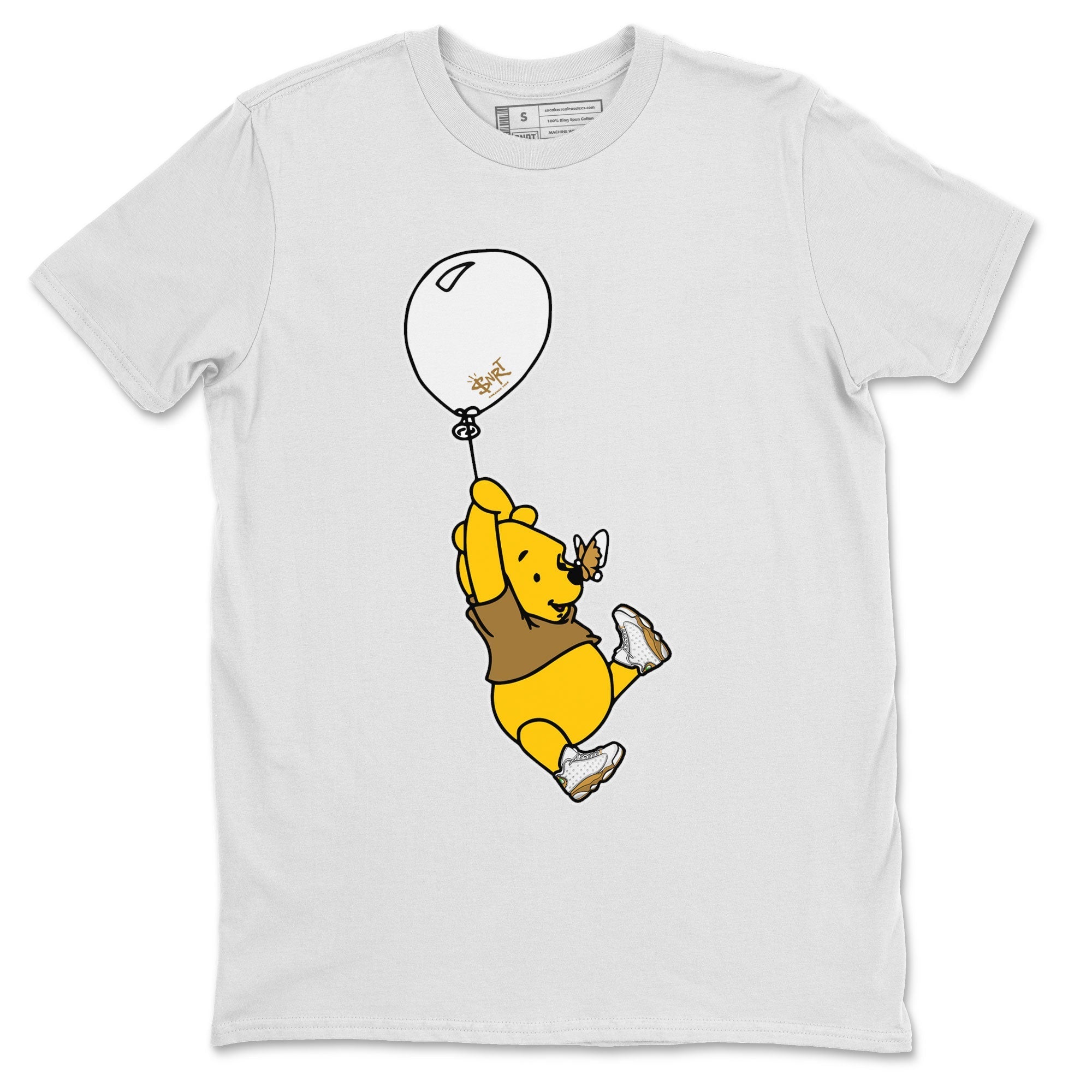 Air Jordan 13 Wheat shirt to match jordans Balloon Ride Streetwear Sneaker Shirt 13s Wheat Drip Gear Zone Sneaker Matching Clothing Unisex White 2 T-Shirt