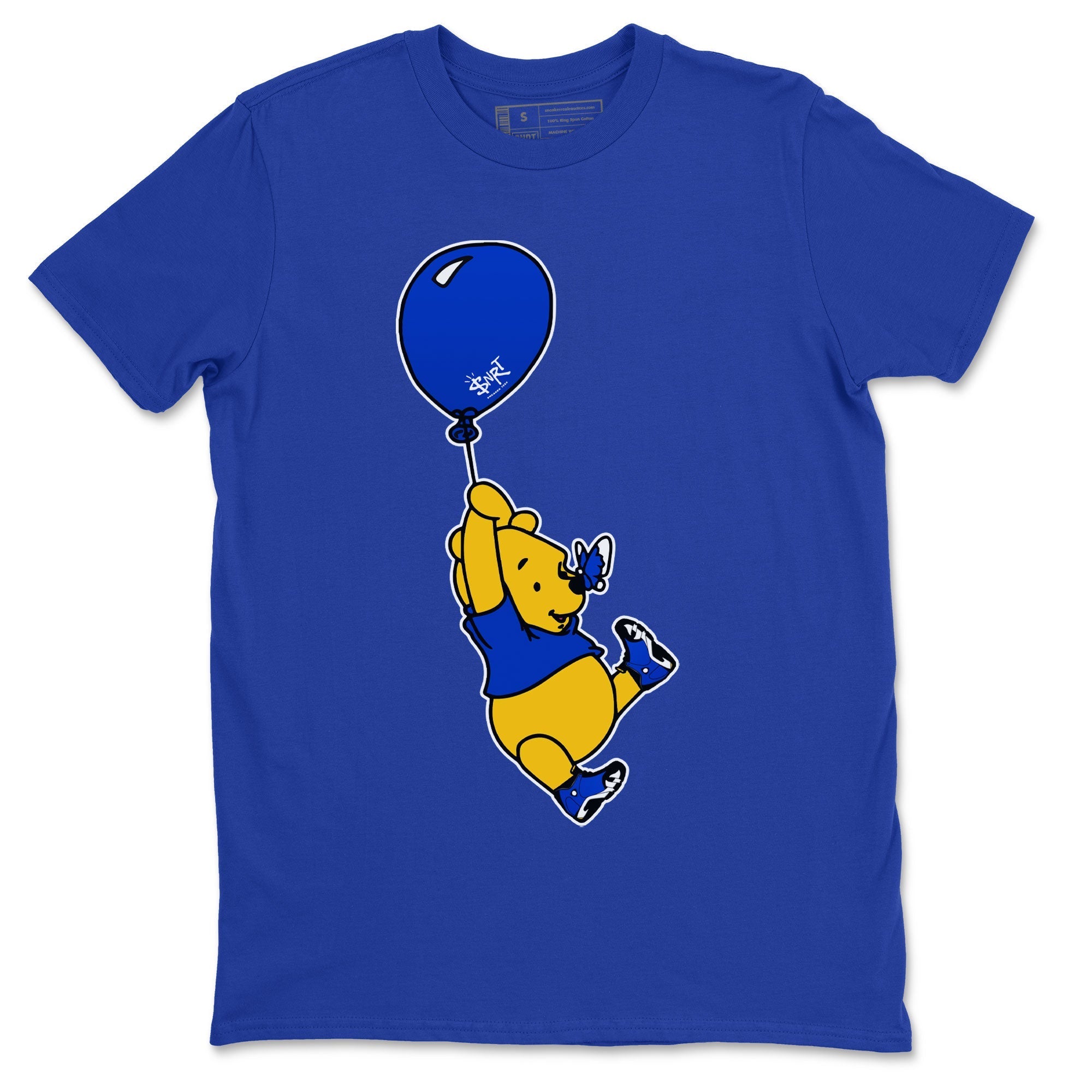 AJ14 Laney shirt to match jordans Balloon Ride Streetwear Sneaker Shirt Air Jordan 14 Laney Drip Gear Zone Sneaker Matching Clothing Unisex Royal Blue 2 T-Shirt