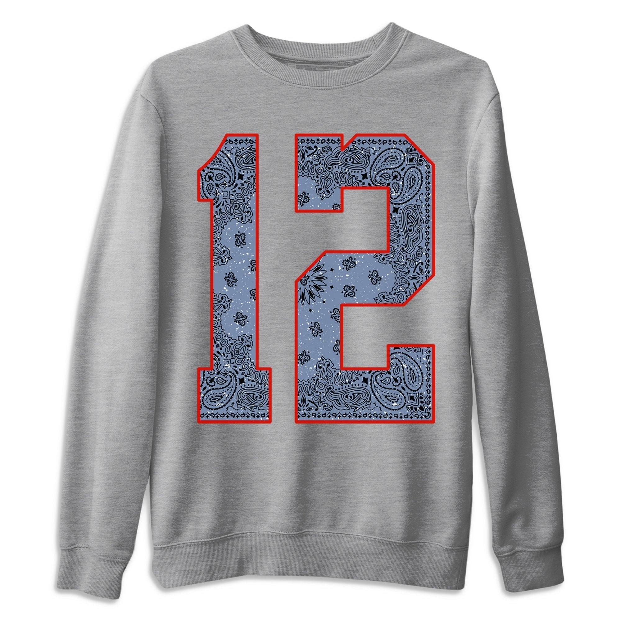 Jordan 12 Grind Shirt To Match Jordans Bandana 12 Sneaker Tees Jordan 12 Grind Drip Gear Zone Sneaker Matching Clothing Unisex Shirts