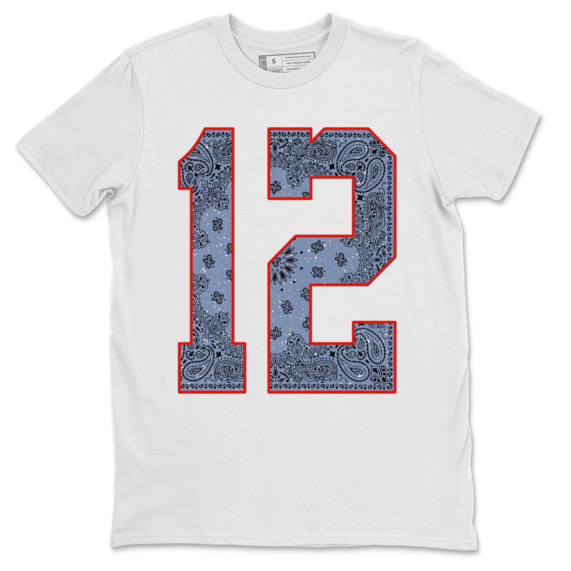 Jordan 12 Grind Shirt To Match Jordans Bandana 12 Sneaker Tees Jordan 12 Grind Drip Gear Zone Sneaker Matching Clothing Unisex Shirts