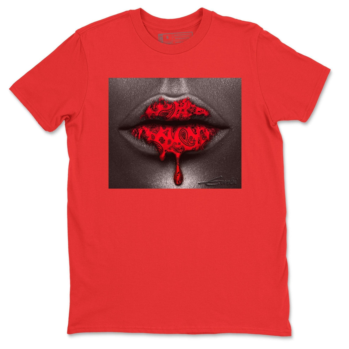 Jordan 5 Raging Bull Shirt To Match Jordans Bandana Lips Sneaker Tees Jordan 5 Raging Bull Drip Gear Zone Sneaker Matching Clothing Unisex Shirts