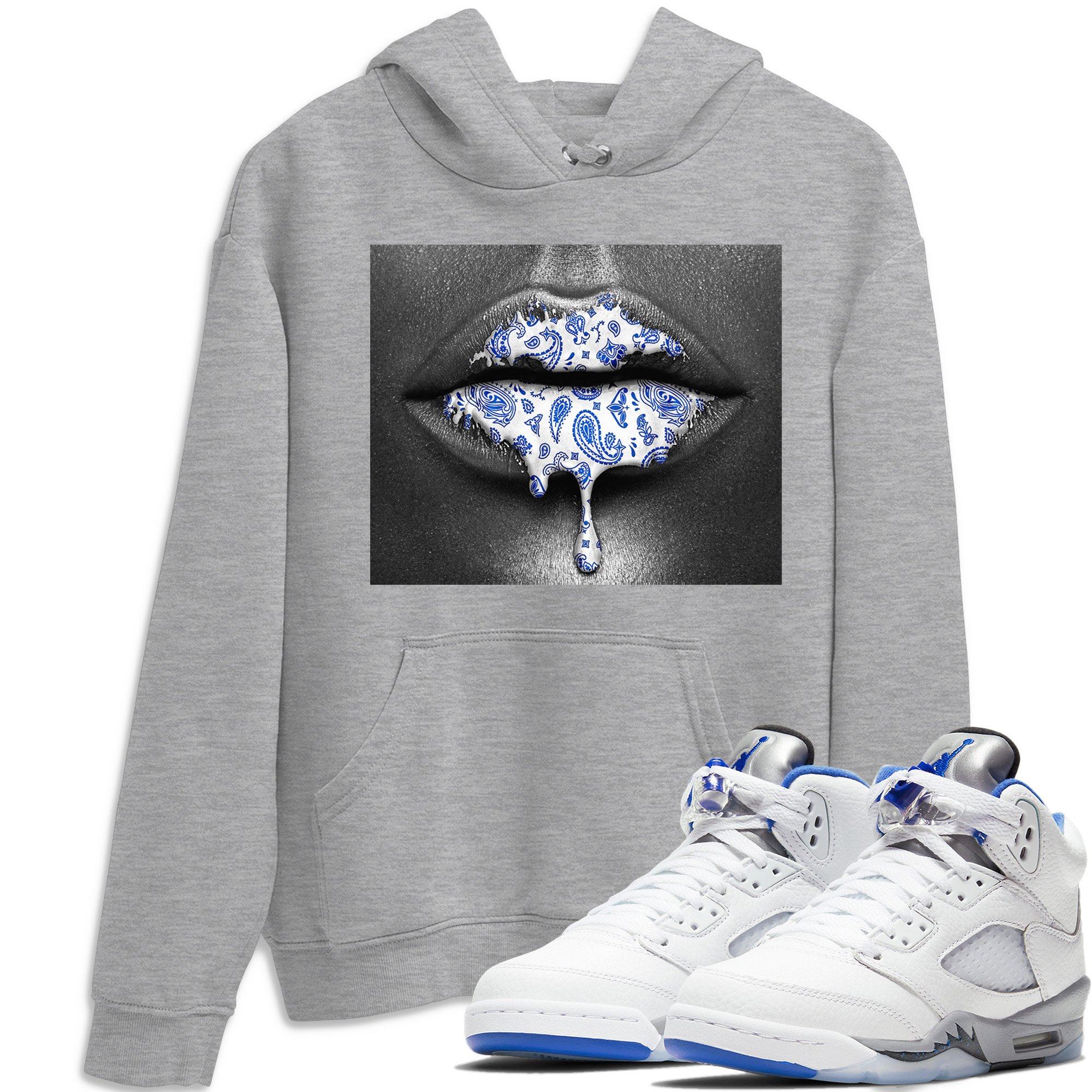 Jordan 5 Stealth Shirt To Match Jordans Bandana Lips Sneaker Tees Jordan 5 Stealth Drip Gear Zone Sneaker Matching Clothing Unisex Shirts