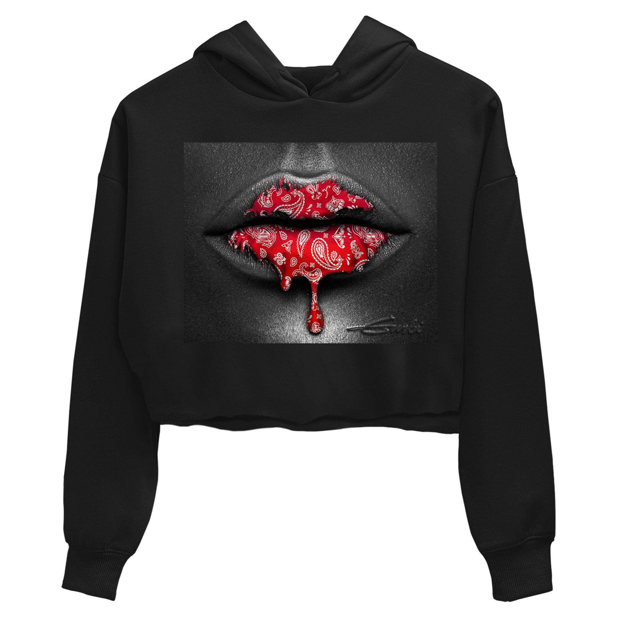 Jordan 1 Chicago Sneaker Matching T-Shirt Bandana Lips Sneaker Tees Jordan 1 Chicago Sneaker Release Tees Women's Shirts