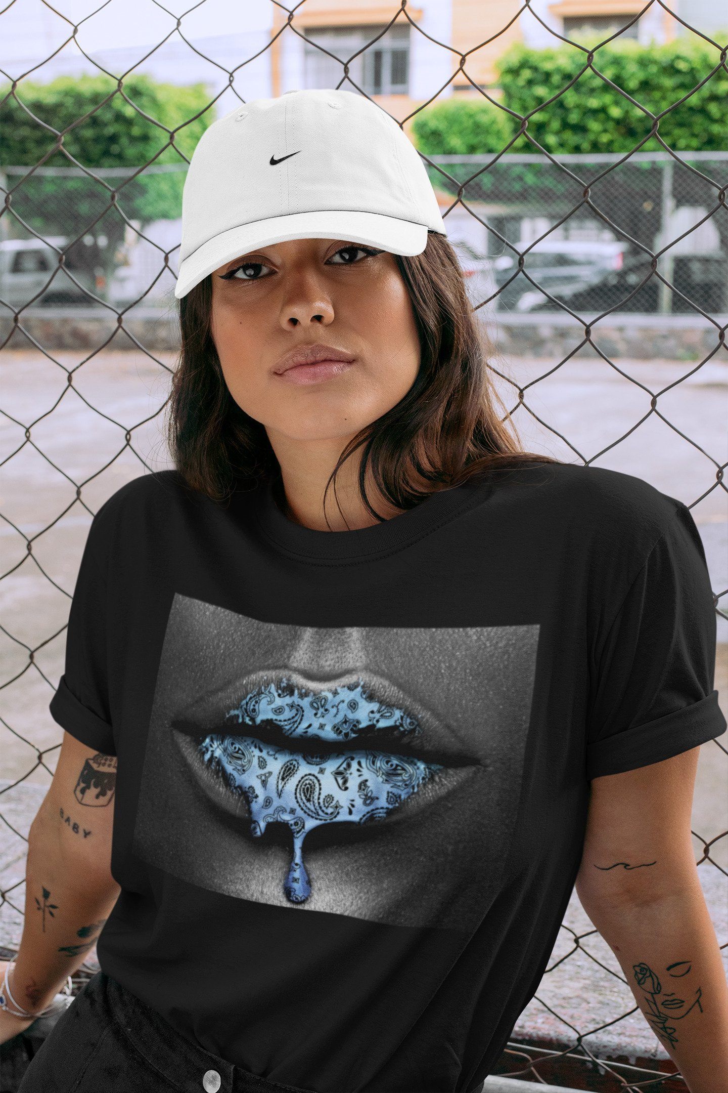 Jordan 1 University Blue Shirt To Match Jordans Bandana Lips Sneaker Tees Jordan 1 University Blue Drip Gear Zone Sneaker Matching Clothing Unisex Shirts