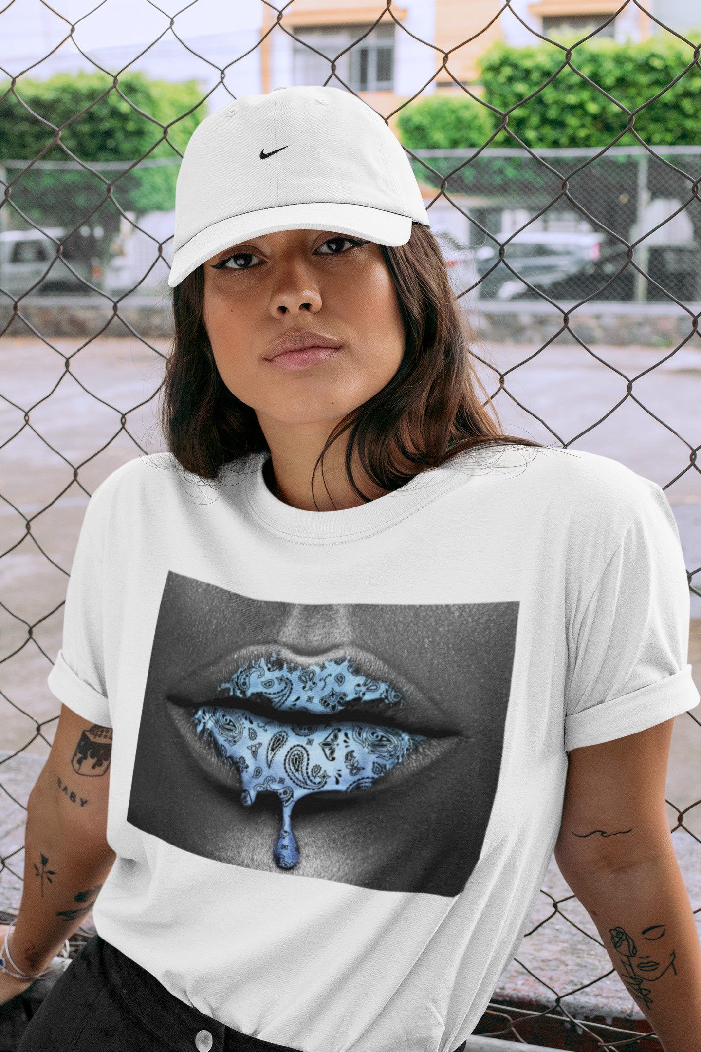 Jordan 1 University Blue Shirt To Match Jordans Bandana Lips Sneaker Tees Jordan 1 University Blue Drip Gear Zone Sneaker Matching Clothing Unisex Shirts