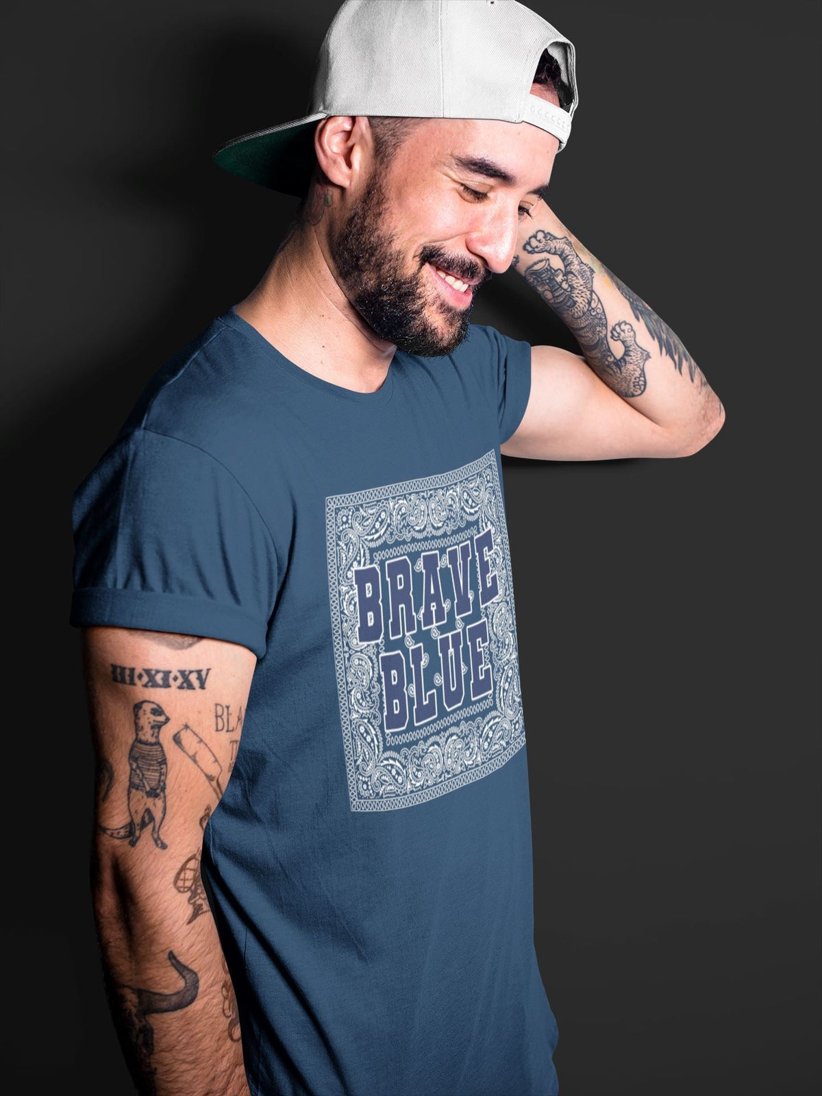 Jordan 13 Brave Blue Sneaker Matching T-Shirt Bandana Typo Sneaker Tees Jordan 13 Brave Blue Sneaker Release Tees Crew Neck Tees