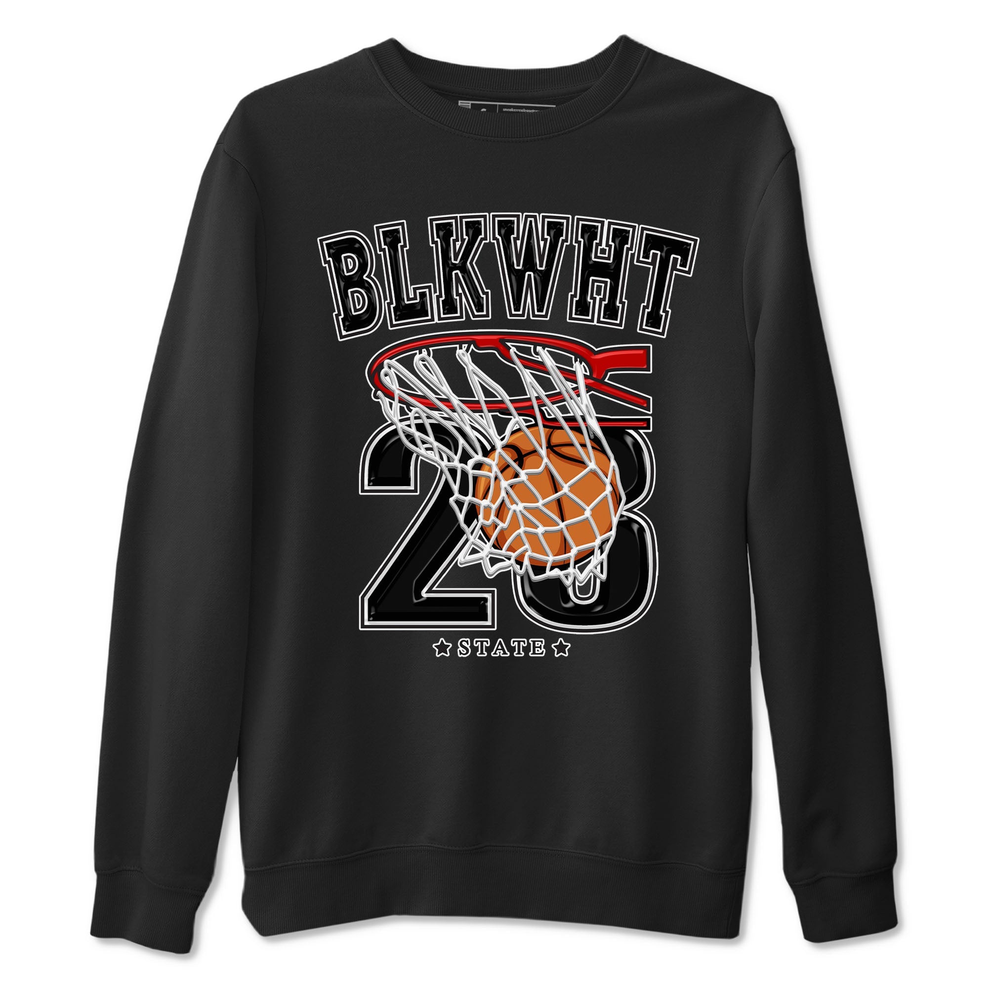 1s Black White shirt to match jordans Basketball sneaker tees Air Jordan 1 Black White Drip Gear Zone unisex cotton Black 2 crew neck shirt