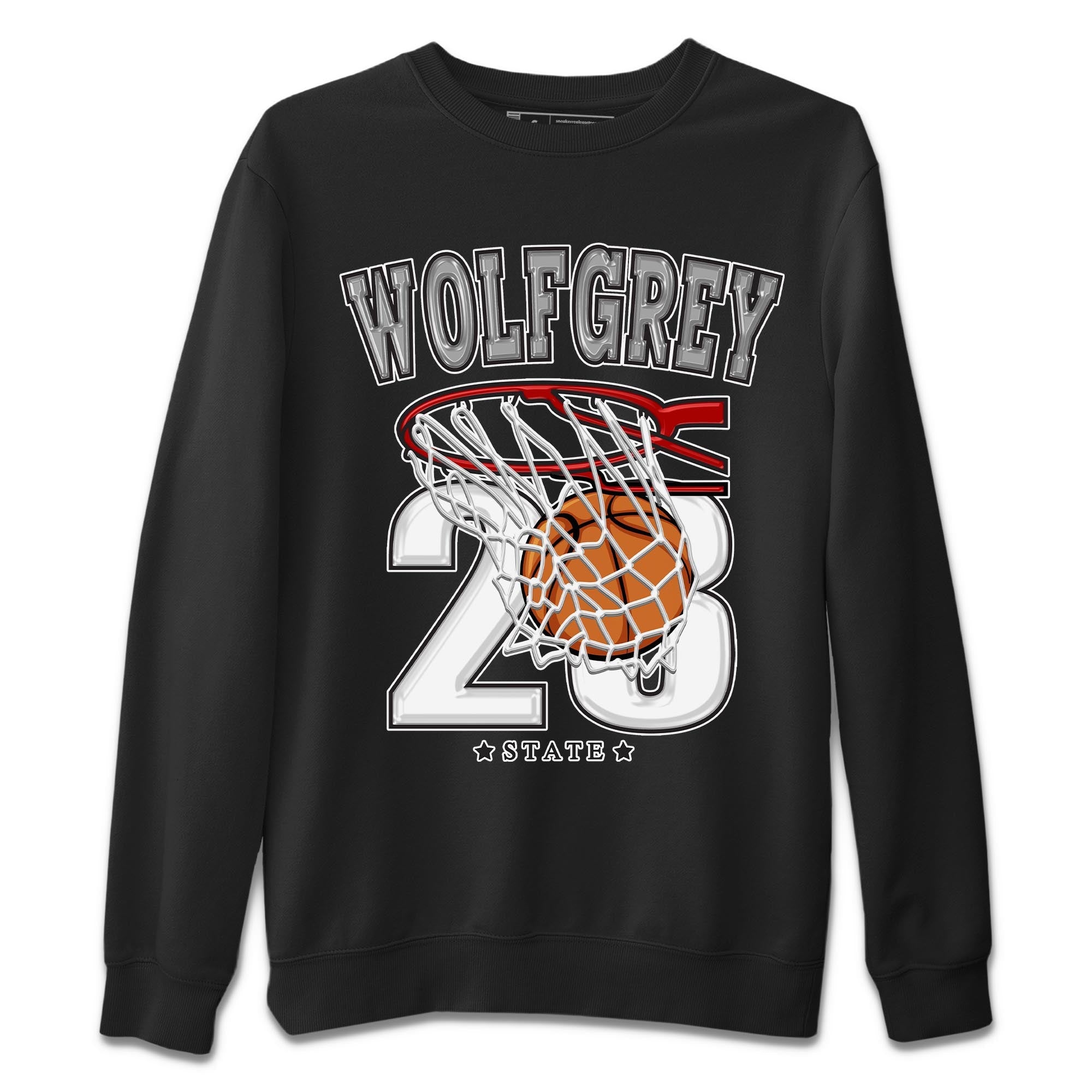 AJ13 Wolf Grey Sneaker Match Tees Basketball Streetwear Sneaker Shirt Air Jordan 13 Wolf Grey Drip Gear Zone Sneaker Matching Clothing Unisex Shirts Black 2