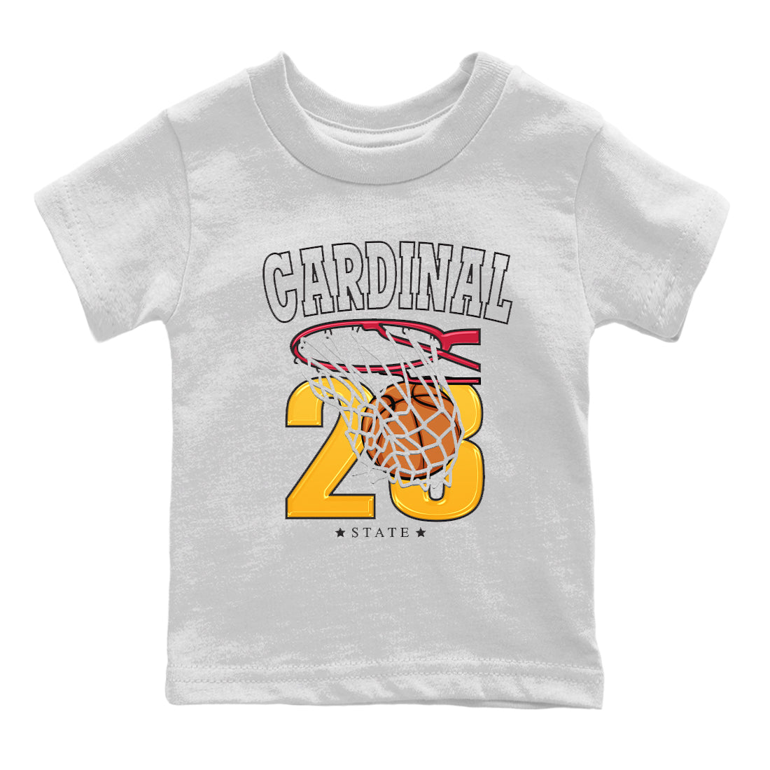 Jordan 7 Cardinal Shirt To Match Jordans Basketball Sneaker Tees Jordan 7 Cardinal Drip Gear Zone Sneaker Matching Clothing Kids Shirts