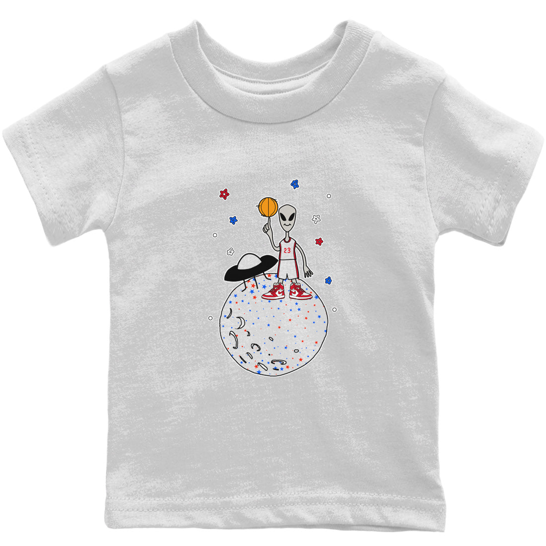 Jordan 1 Newstalgia Sneaker Matching T-Shirt Basketball Alien Sneaker Tees Jordan 1 Newstalgia Sneaker Release Tees Kids Shirts
