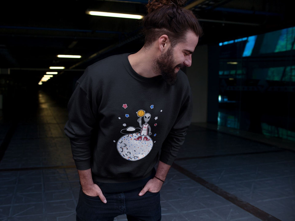 Jordan 1 Newstalgia Sneaker Matching T-Shirt Basketball Alien Sneaker Tees Jordan 1 Newstalgia Sneaker Release Tees Crew Neck Tees