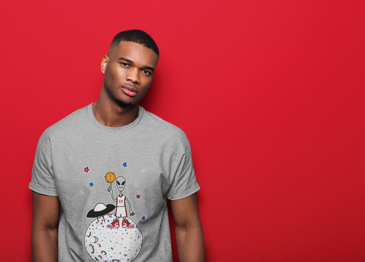 Jordan 1 Newstalgia Sneaker Matching T-Shirt Basketball Alien Sneaker Tees Jordan 1 Newstalgia Sneaker Release Tees Crew Neck Tees