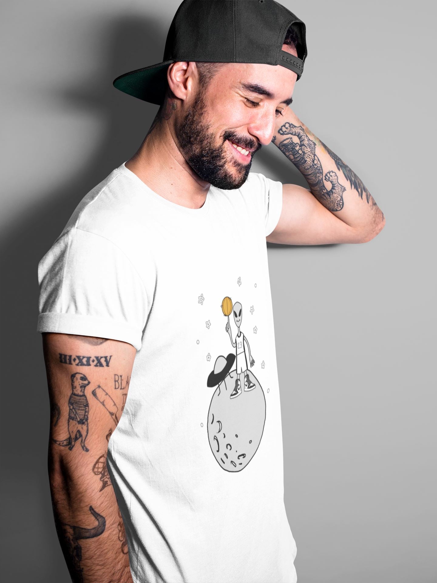 Jordan 1 Stage Haze Sneaker Matching T-Shirt Basketball Alien Sneaker Tees Jordan 1 Stage Haze Sneaker Release Tees Crew Neck Tees