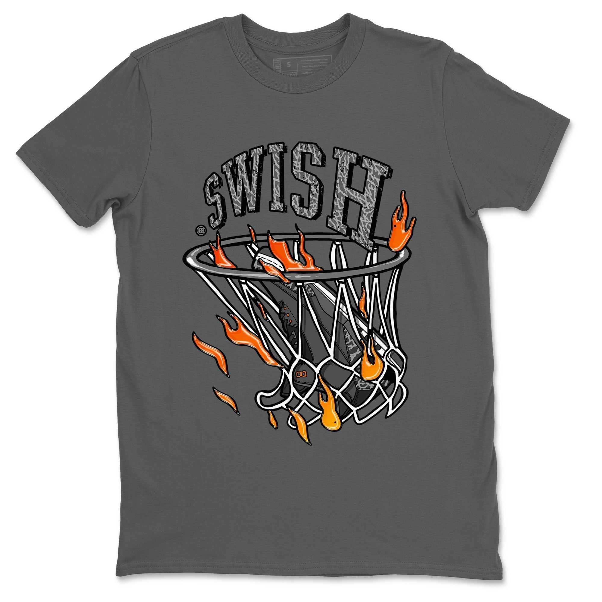 Air Jordan 3 Retro Fear shirt to match jordans Basketball Hoop sneaker tees Air Jordan 3 Fear Drip Gear Zone Unisex Cool Grey 2 T-Shirt