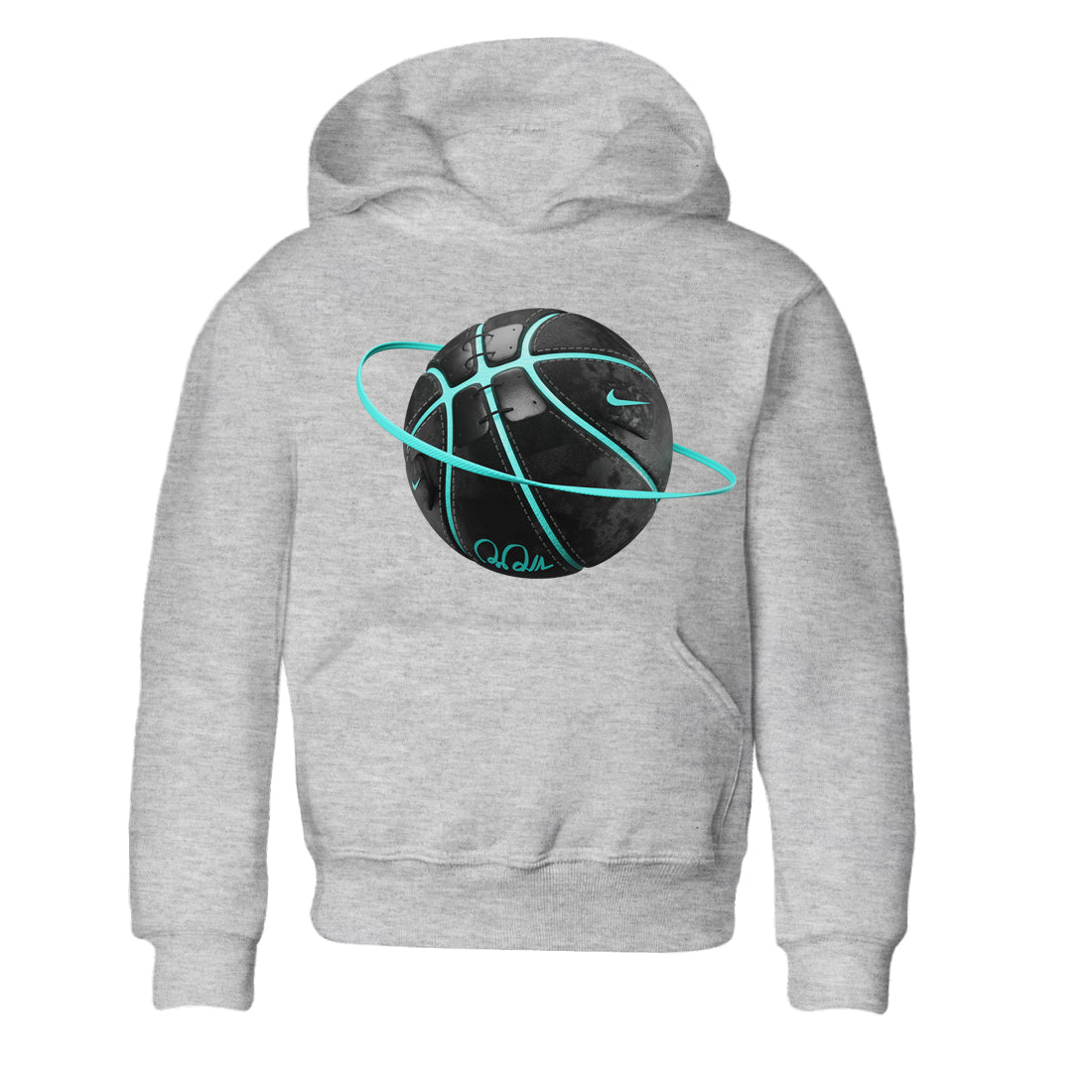 Air Force 1 Tiffany Shirt To Match Jordans Basketball planet Sneaker Tees Nike Tiffany AF1Drip Gear Zone Sneaker Matching Clothing Kids Shirts Heather Grey 2