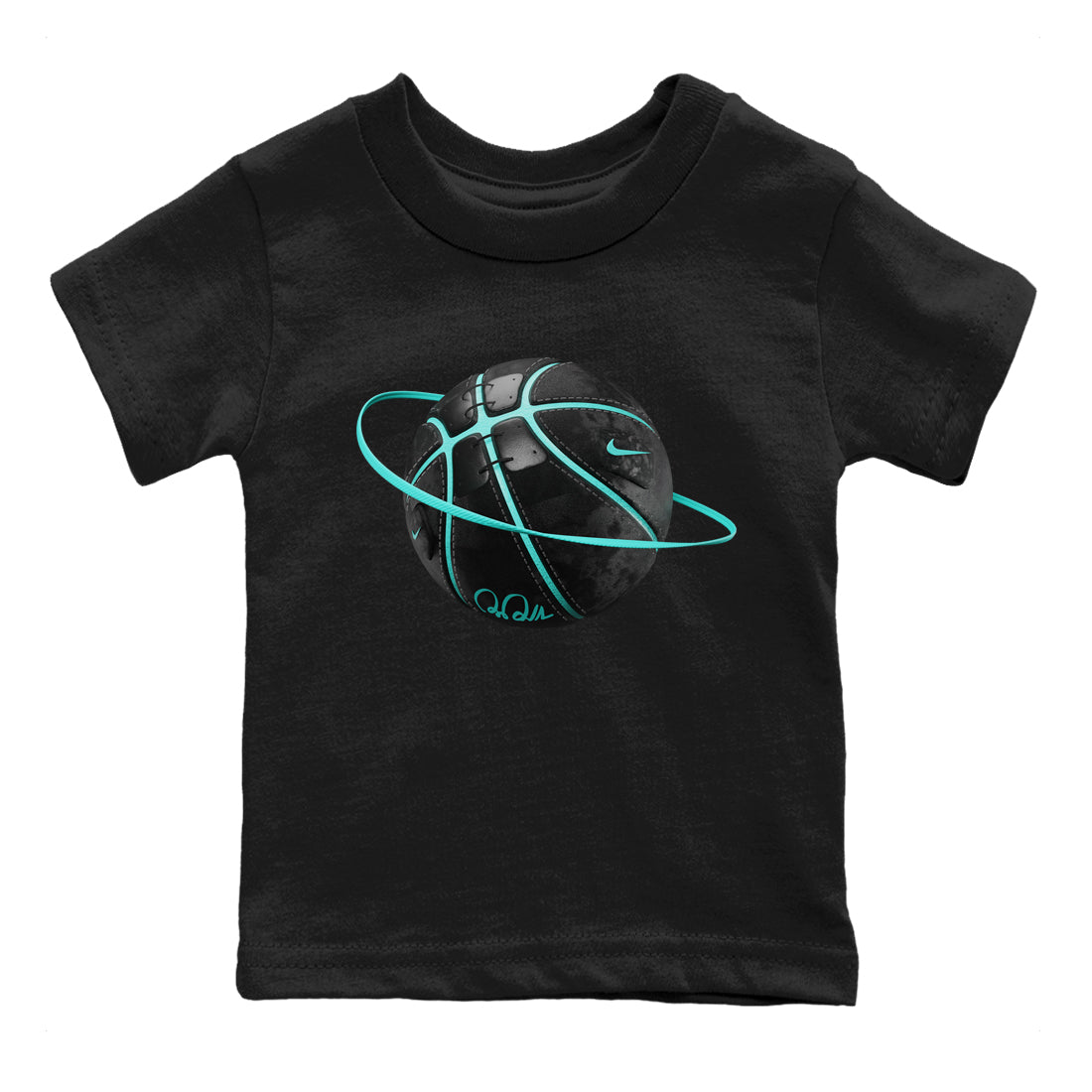 Air Force 1 Tiffany Shirt To Match Jordans Basketball planet Sneaker Tees Nike Tiffany AF1Drip Gear Zone Sneaker Matching Clothing Kids Shirts Black 2