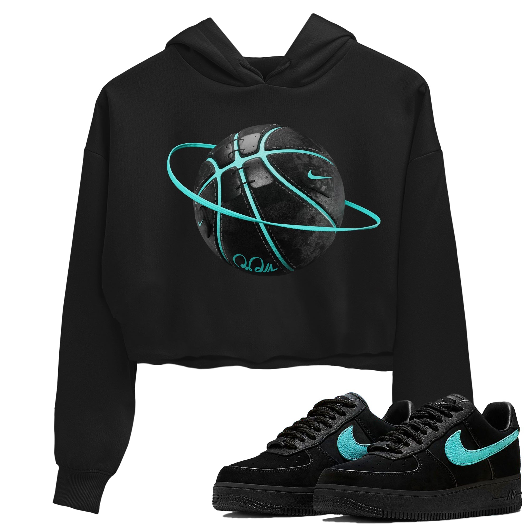 Air Force 1 Tiffany Shirt To Match Jordans Basketball planet Sneaker Tees Nike Tiffany AF1Drip Gear Zone Sneaker Matching Clothing Women's Shirts Black 1