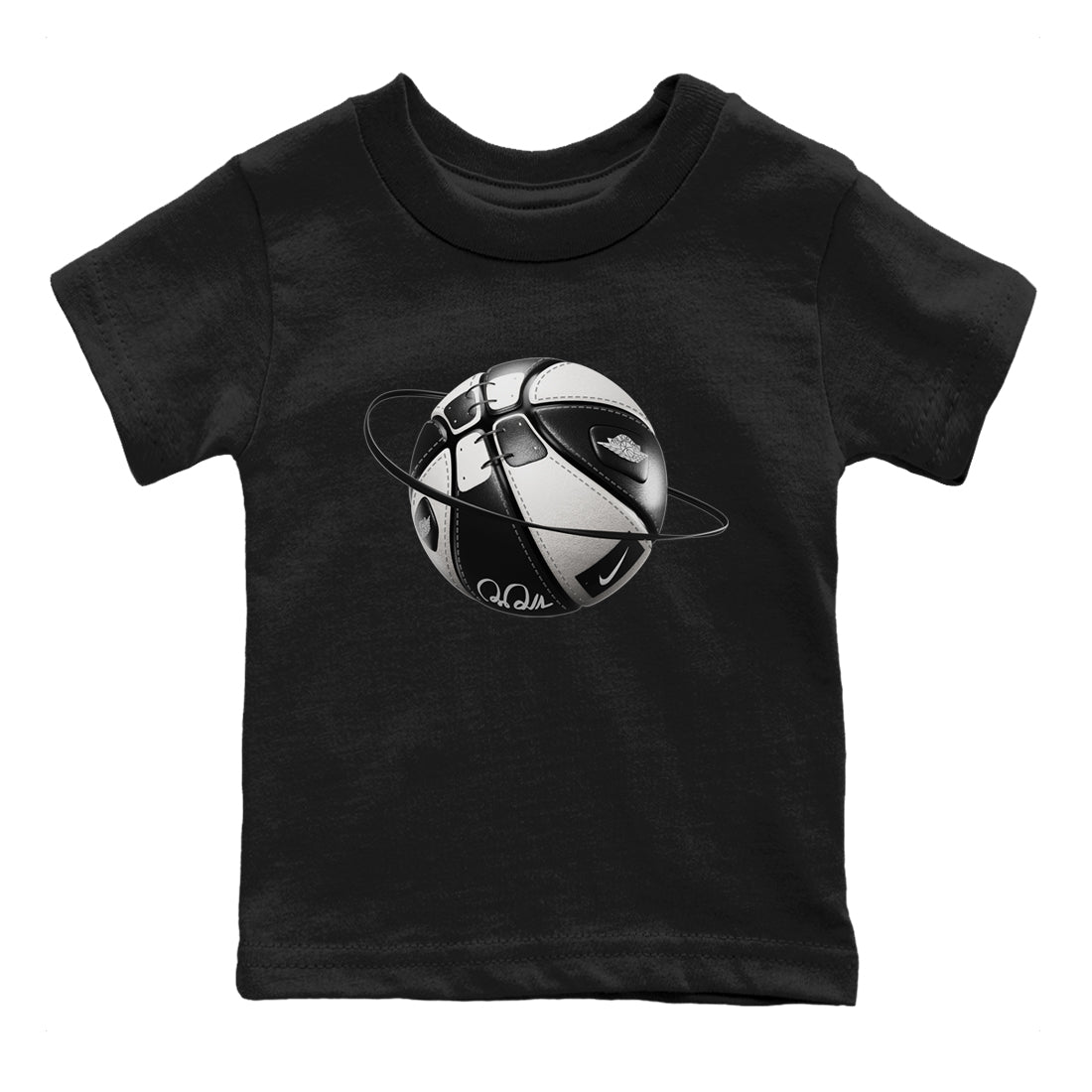 Air Jordan 1 Homage Shirt To Match Jordans Basketball Planet Sneaker Tees AJ1 Homage Drip Gear Zone Sneaker Matching Clothing Kids Shirts Black 2
