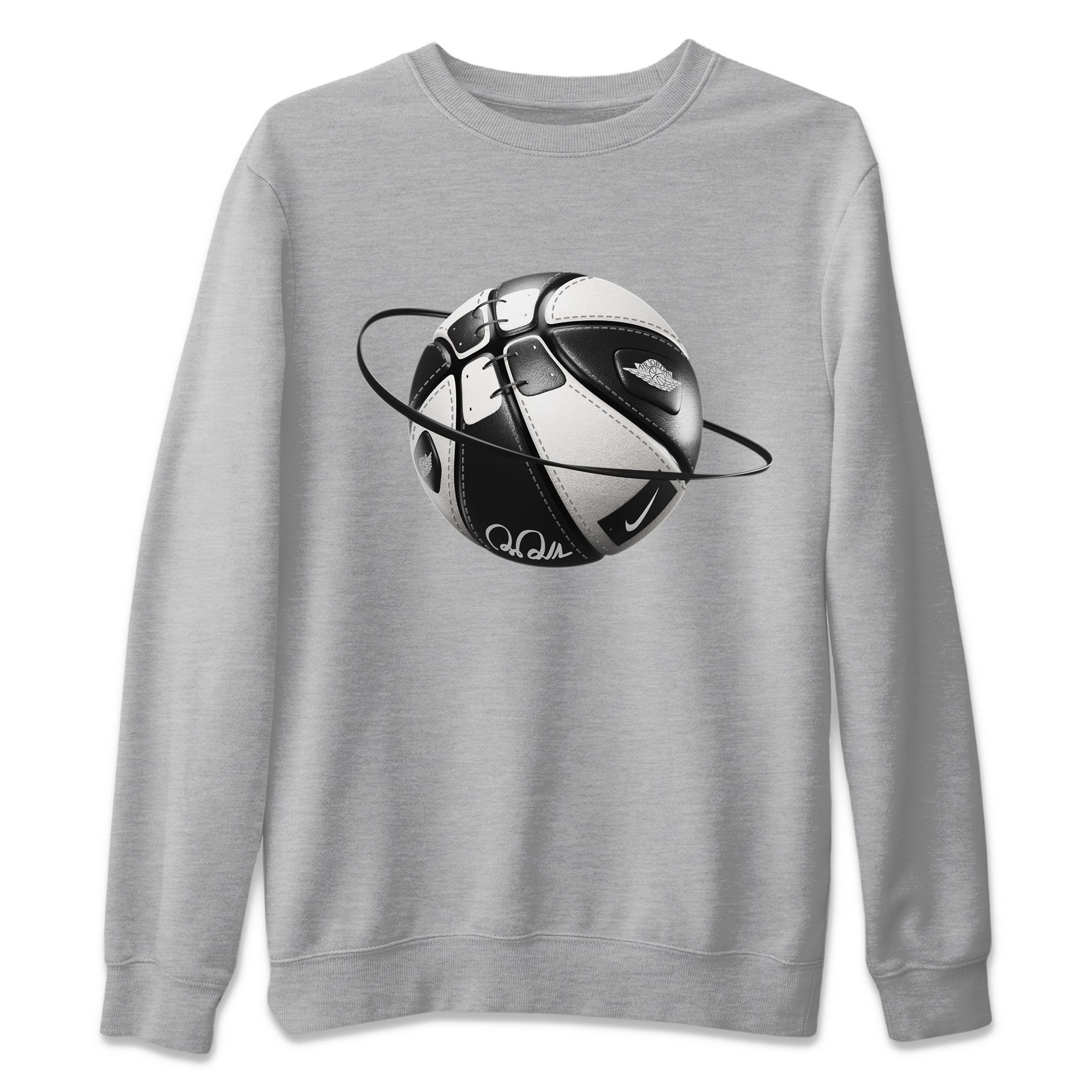 Air Jordan 1 Homage Shirt To Match Jordans Basketball Planet Sneaker Tees AJ1 Homage Drip Gear Zone Sneaker Matching Clothing Unisex Shirts Heather Grey 2