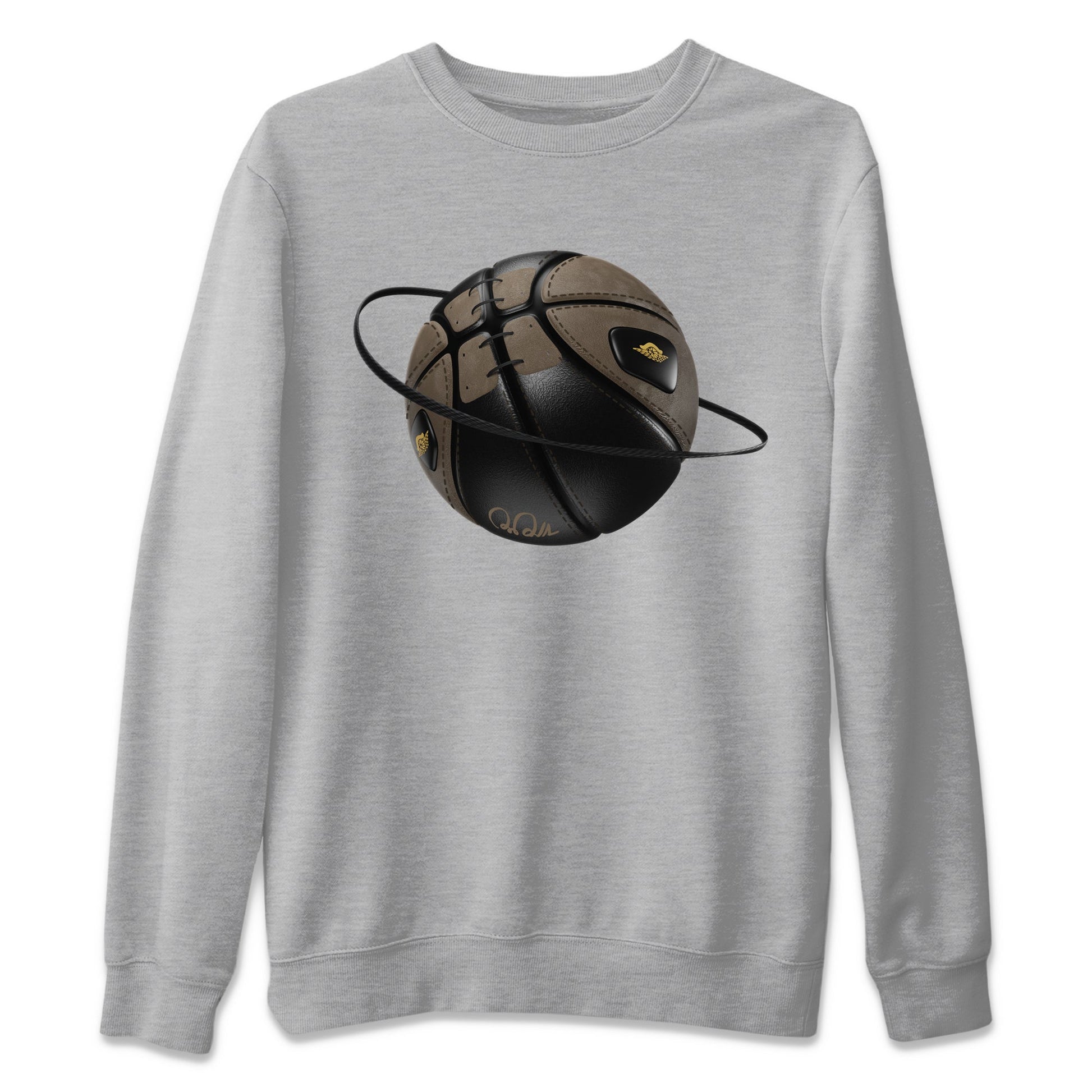 Air Jordan 1 Palomino shirt to match jordans Basketball Planet Streetwear Sneaker Shirt AJ1 High Palomino Drip Gear Zone Sneaker Matching Clothing Unisex Heather Grey 2 T-Shirt