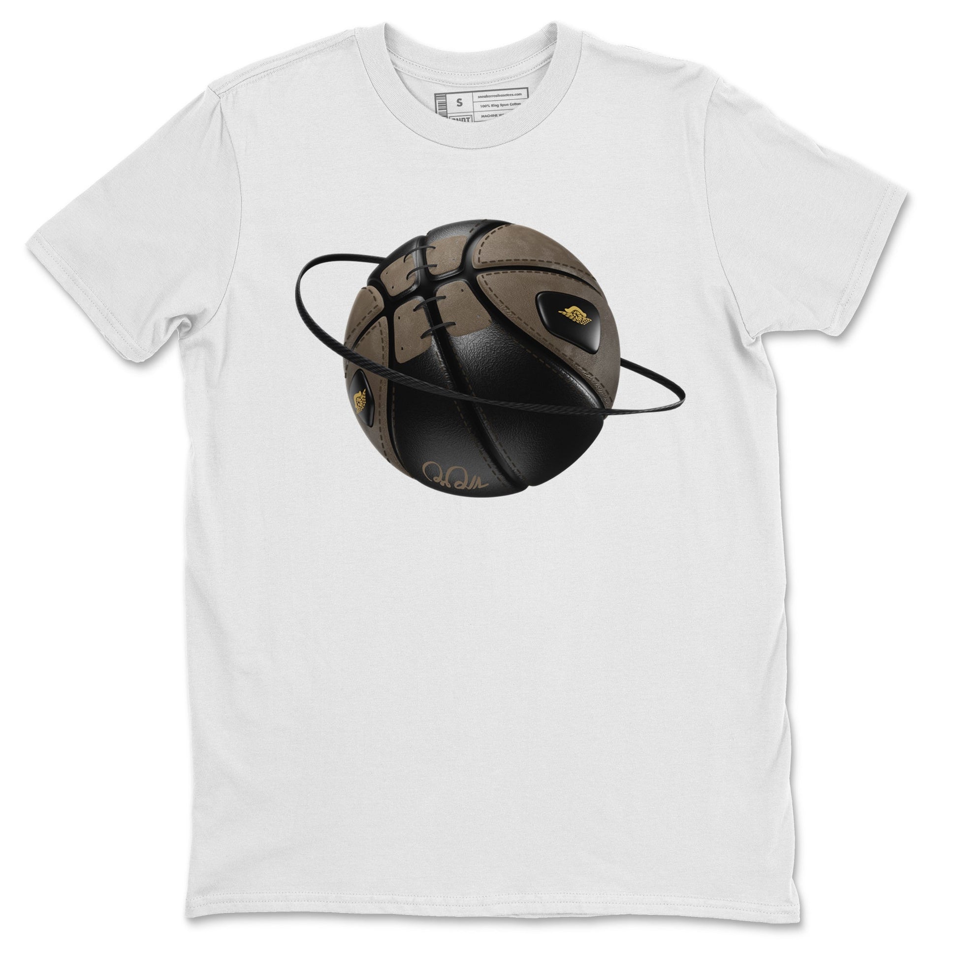 Air Jordan 1 Palomino shirt to match jordans Basketball Planet Streetwear Sneaker Shirt AJ1 High Palomino Drip Gear Zone Sneaker Matching Clothing Unisex White 2 T-Shirt