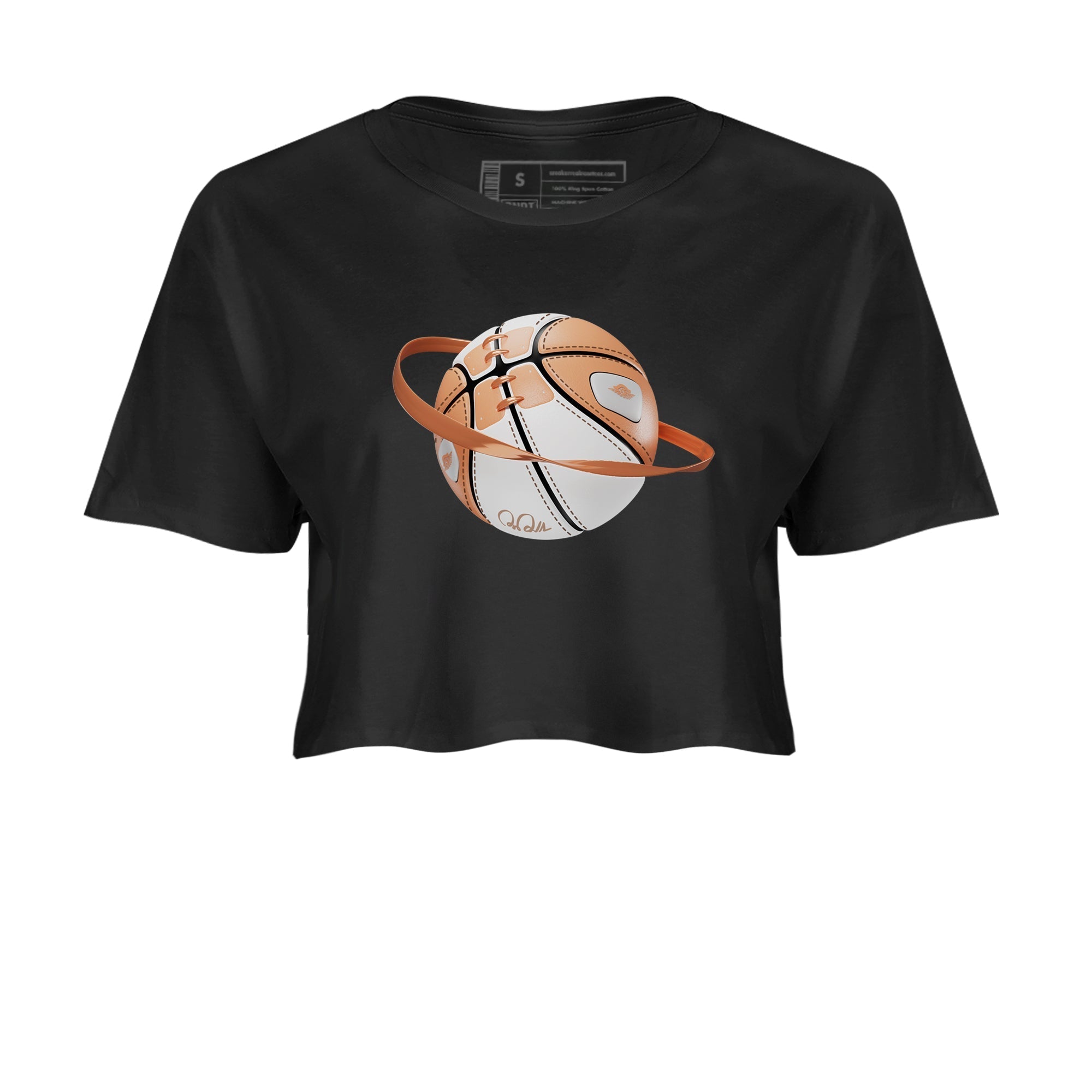 Air Jordan 1 Praline shirt to match jordans Basketball Planet Streetwear Sneaker Shirt AJ1Praline Drip Gear Zone Sneaker Matching Clothing Black 2 Crop T-Shirt