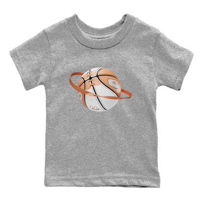 Air Jordan 1 Praline shirt to match jordans Basketball Planet Streetwear Sneaker Shirt AJ1Praline Drip Gear Zone Sneaker Matching Clothing Baby Toddler Heather Grey 2 T-Shirt
