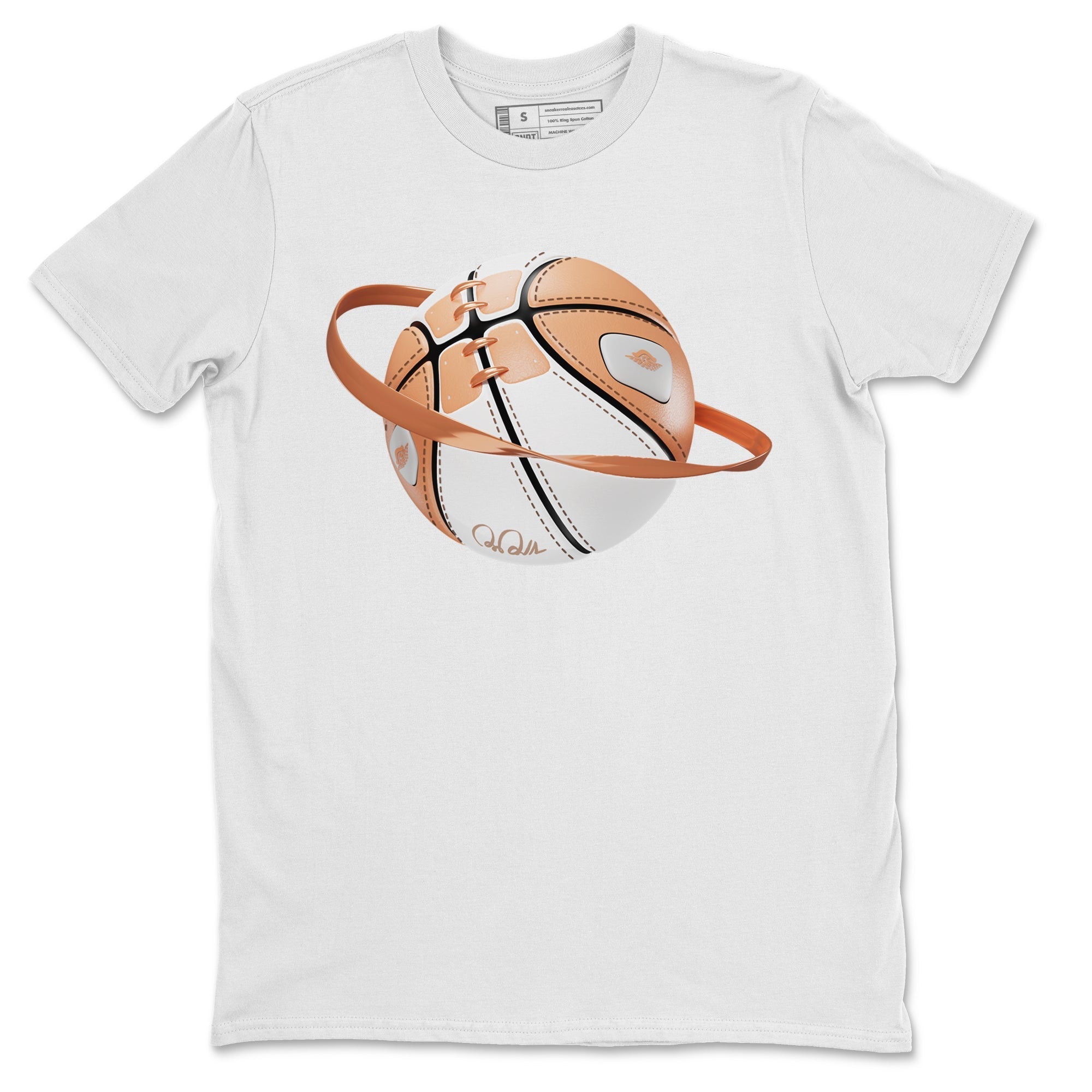 Air Jordan 1 Praline shirt to match jordans Basketball Planet Streetwear Sneaker Shirt AJ1Praline Drip Gear Zone Sneaker Matching Clothing Unisex White 2 T-Shirt