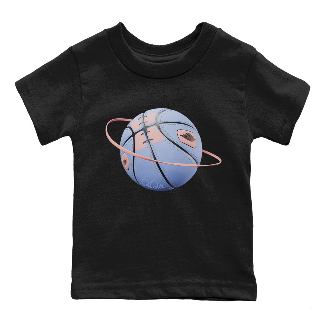 Air Jordan 1 Skyline Shirt To Match Jordans Basketball Planet Sneaker Tees AJ1 Skyline Drip Gear Zone Sneaker Matching Clothing Kids Shirts Black 2
