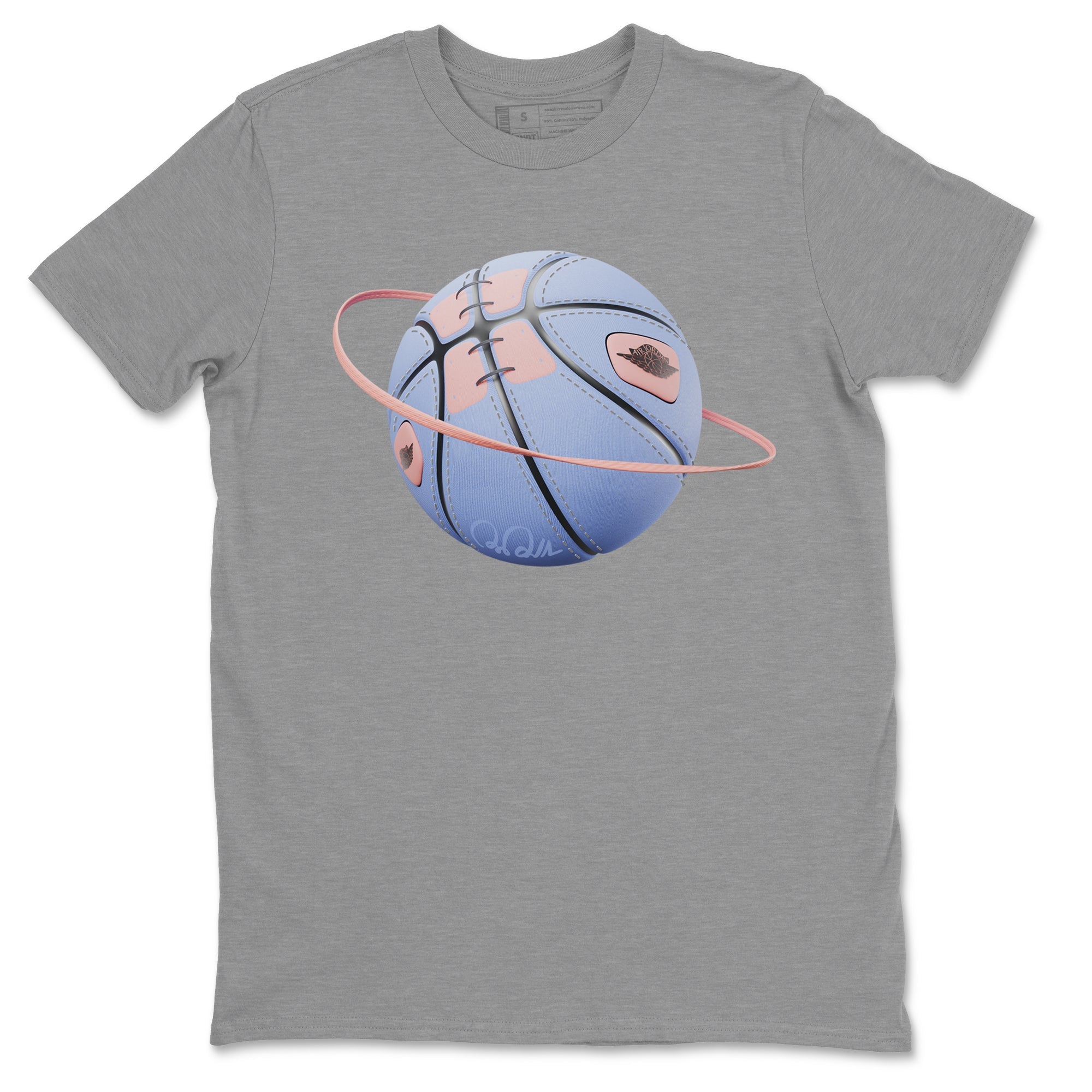 Air Jordan 1 Skyline Shirt To Match Jordans Basketball Planet Sneaker Tees AJ1 Skyline Drip Gear Zone Sneaker Matching Clothing Unisex Shirts Heather Grey 2