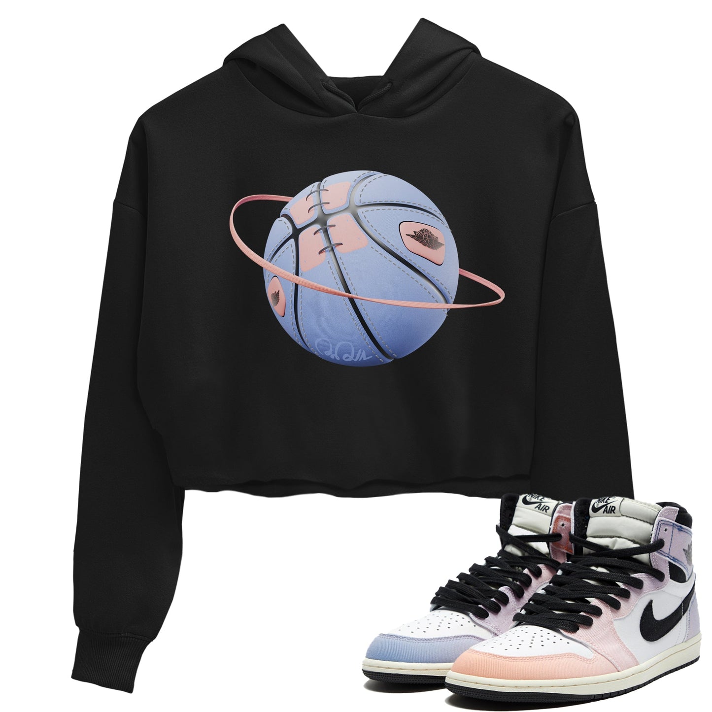 Air Jordan 1 Skyline Shirt To Match Jordans Basketball Planet Sneaker Tees AJ1 Skyline Drip Gear Zone Sneaker Matching Clothing Women's Shirts Black 1