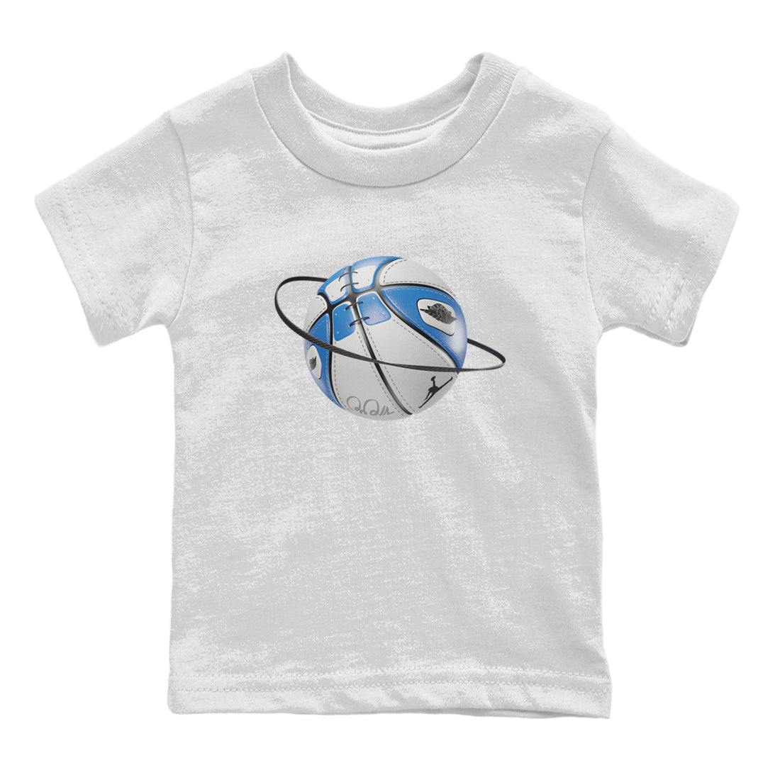 Air Jordan 1 Travis Scott Fragment Sneaker Match Tees Basketball Planet Streetwear Sneaker Shirt AJ1 OG High Travis Scott Fragment Sneaker Release Tees Kids Shirts White 2