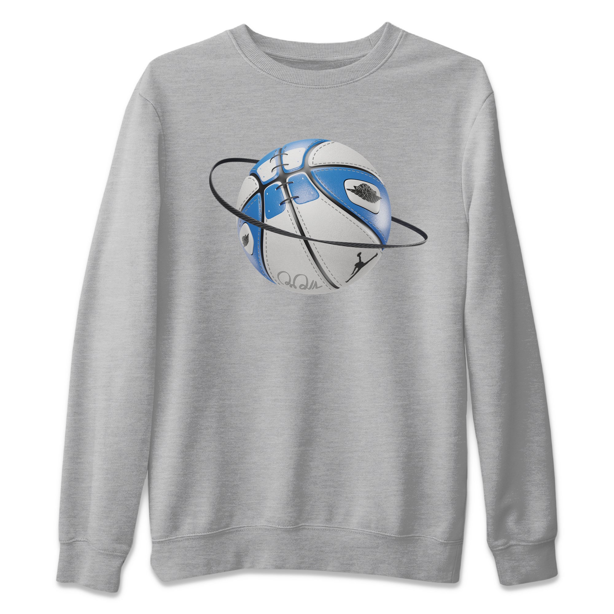 Air Jordan 1 Travis Scott Fragment Sneaker Match Tees Basketball Planet Streetwear Sneaker Shirt AJ1 OG High Travis Scott Fragment Sneaker Release Tees Unisex Shirts Heather Grey 2