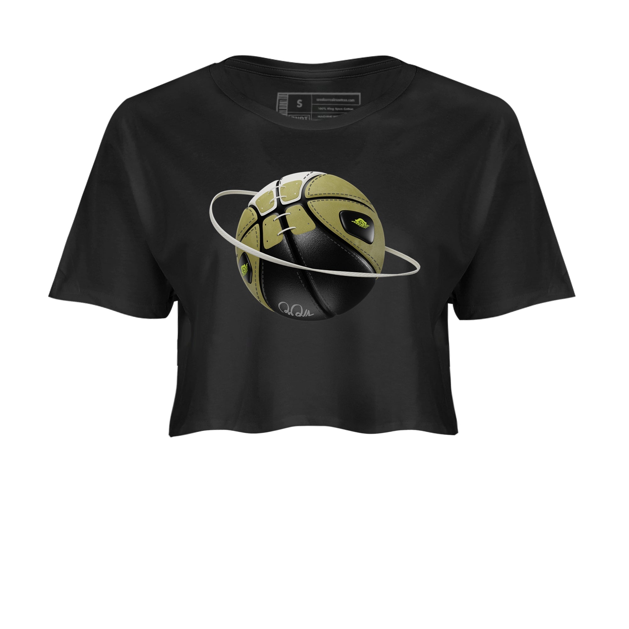 Air Jordan 1 Travis Scott Golf shirt to match jordans Basketball Planet Streetwear Sneaker Shirt AJ1 lowTravis Scott Golf Drip Gear Zone Sneaker Matching Clothing Black 2 Crop T-Shirt