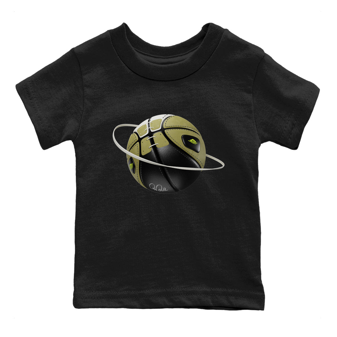 Air Jordan 1 Travis Scott Golf shirt to match jordans Basketball Planet Streetwear Sneaker Shirt AJ1 lowTravis Scott Golf Drip Gear Zone Sneaker Matching Clothing Baby Toddler Black 2 T-Shirt