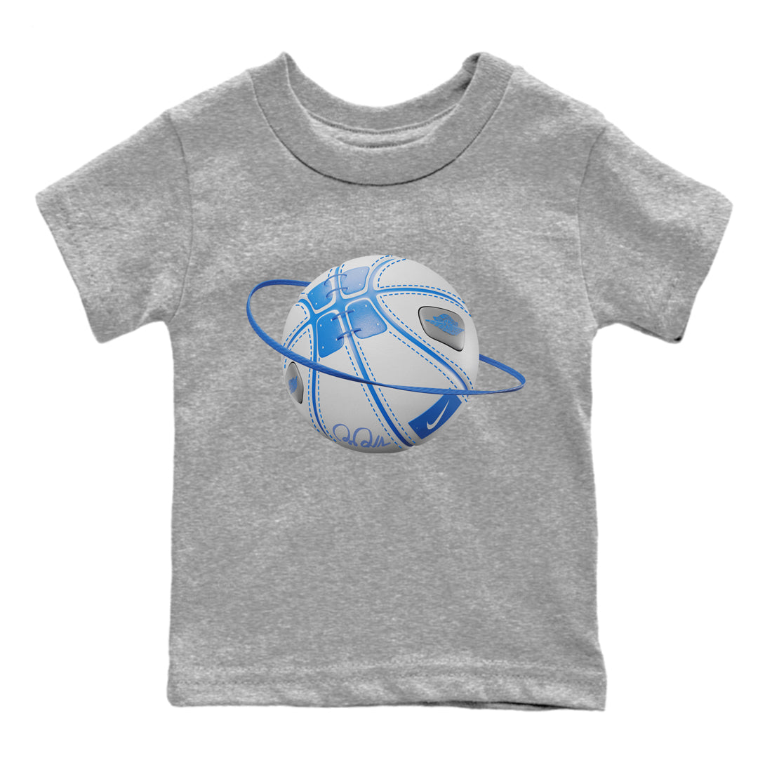 Jordan 1 True Blue Sneaker Matching T-Shirt Basketball Planet Sneaker Tees Jordan 1 True Blue Sneaker Release Tees Kids Shirts