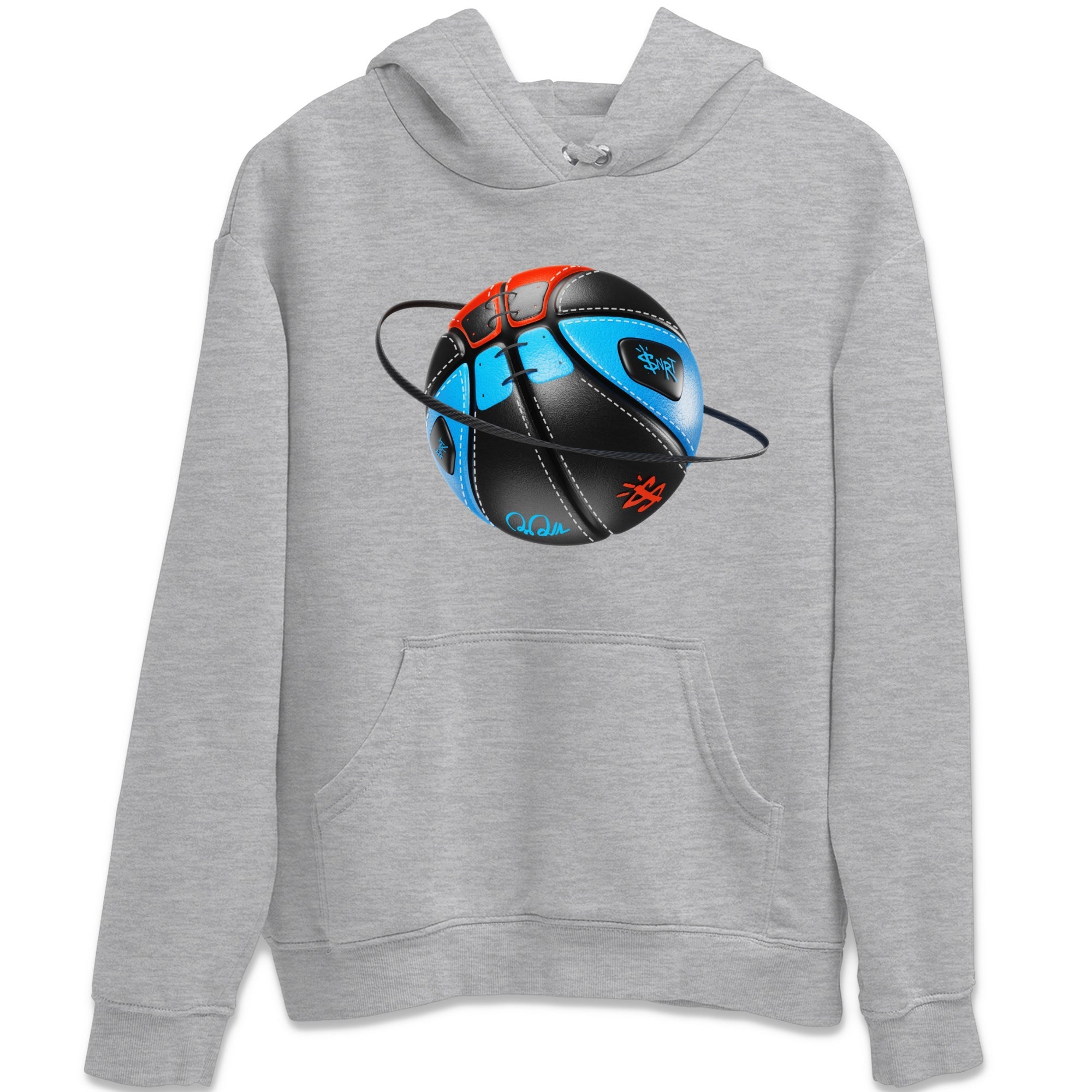 Air Jordan 1 UNC to Chicago Sneaker Match Tees Basketball Planet Streetwear Sneaker Shirt AJ1 UNC to Chicago Sneaker Release Tees Unisex Shirts Heather Grey 2