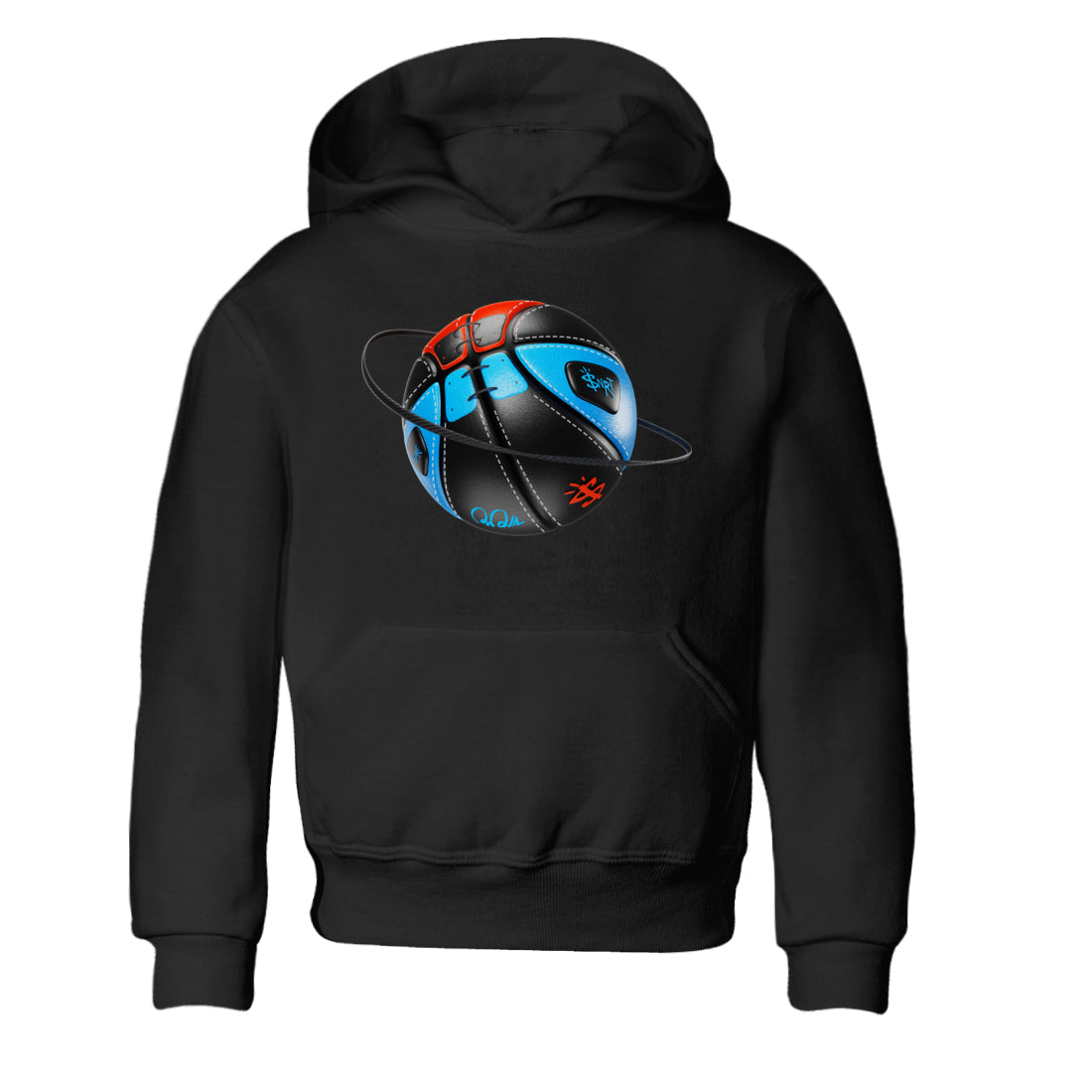Air Jordan 1 UNC to Chicago Sneaker Match Tees Basketball Planet Streetwear Sneaker Shirt AJ1 UNC to Chicago Sneaker Release Tees Kids Shirts Black 2